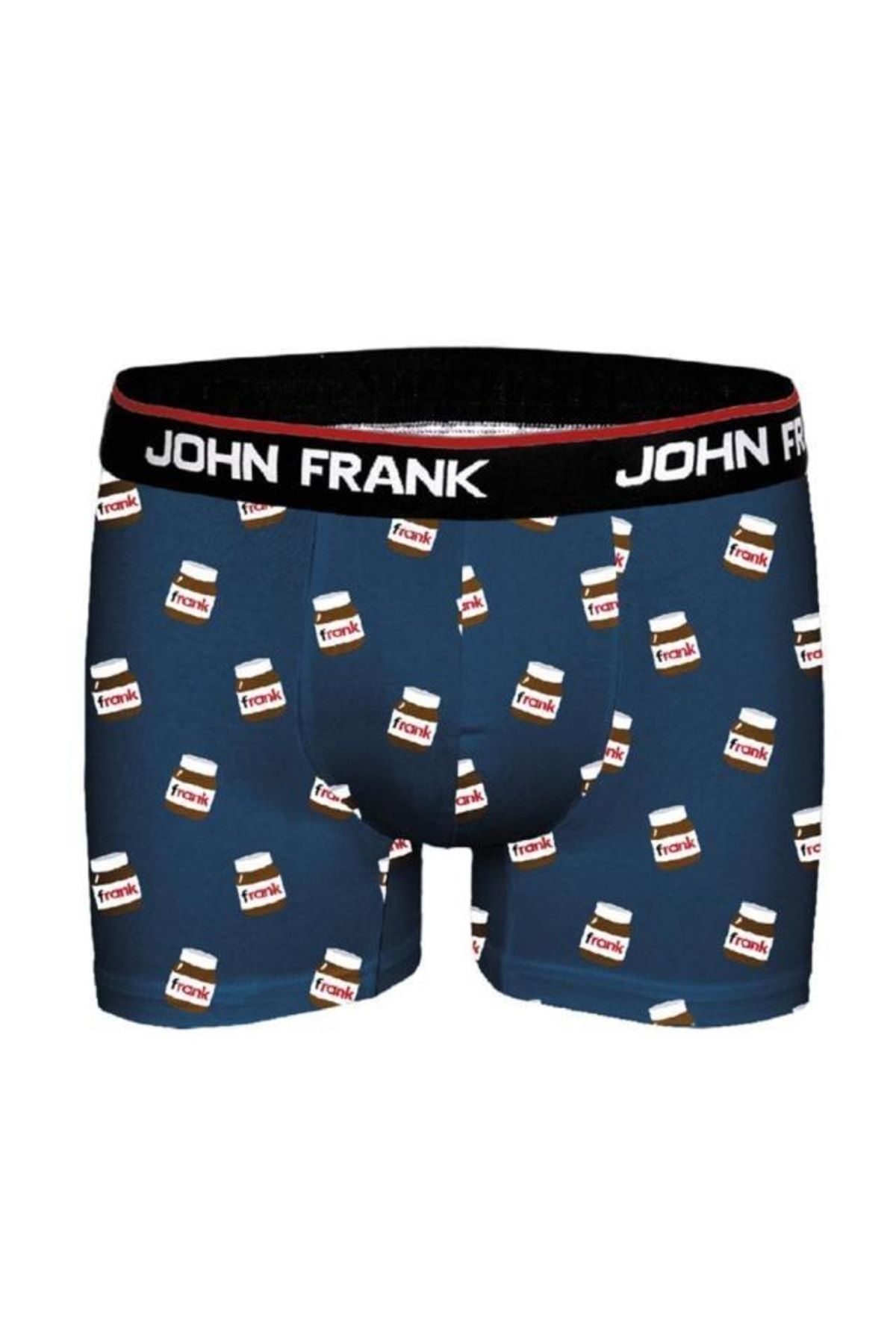 John Frank Choco Frank Erkek Mavi Boxer Jfbd315-07