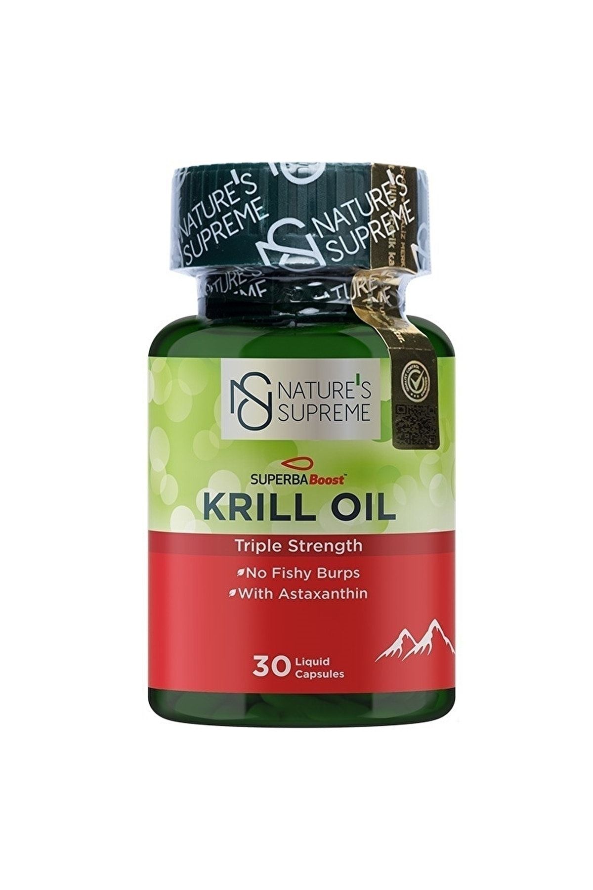 Natures Supreme Krill Oil 1000 mg 30 Kapsül