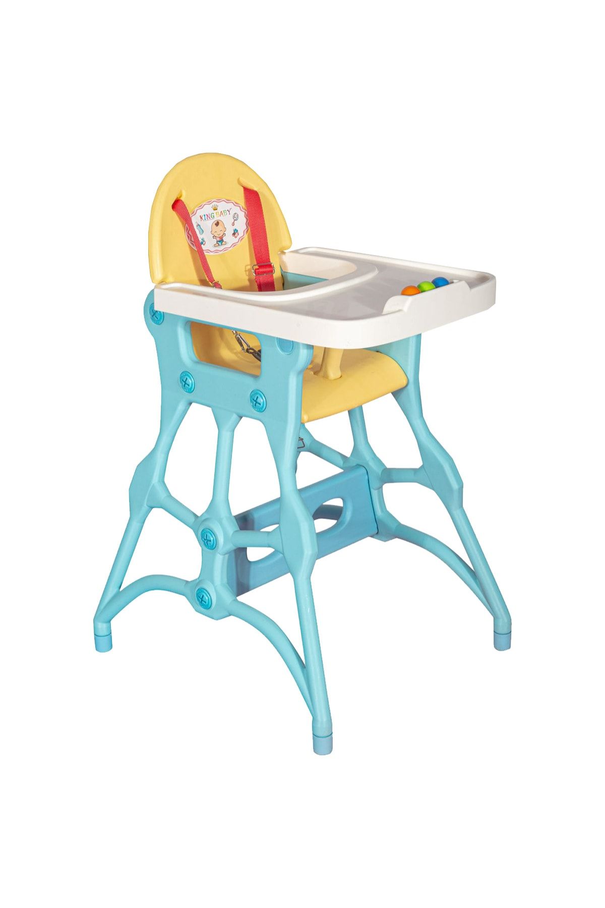 MCL Toys Bebek Mama Sandalyesi - Geniş Tablalı Mama Sandalyesi - Emniyetli Oturak