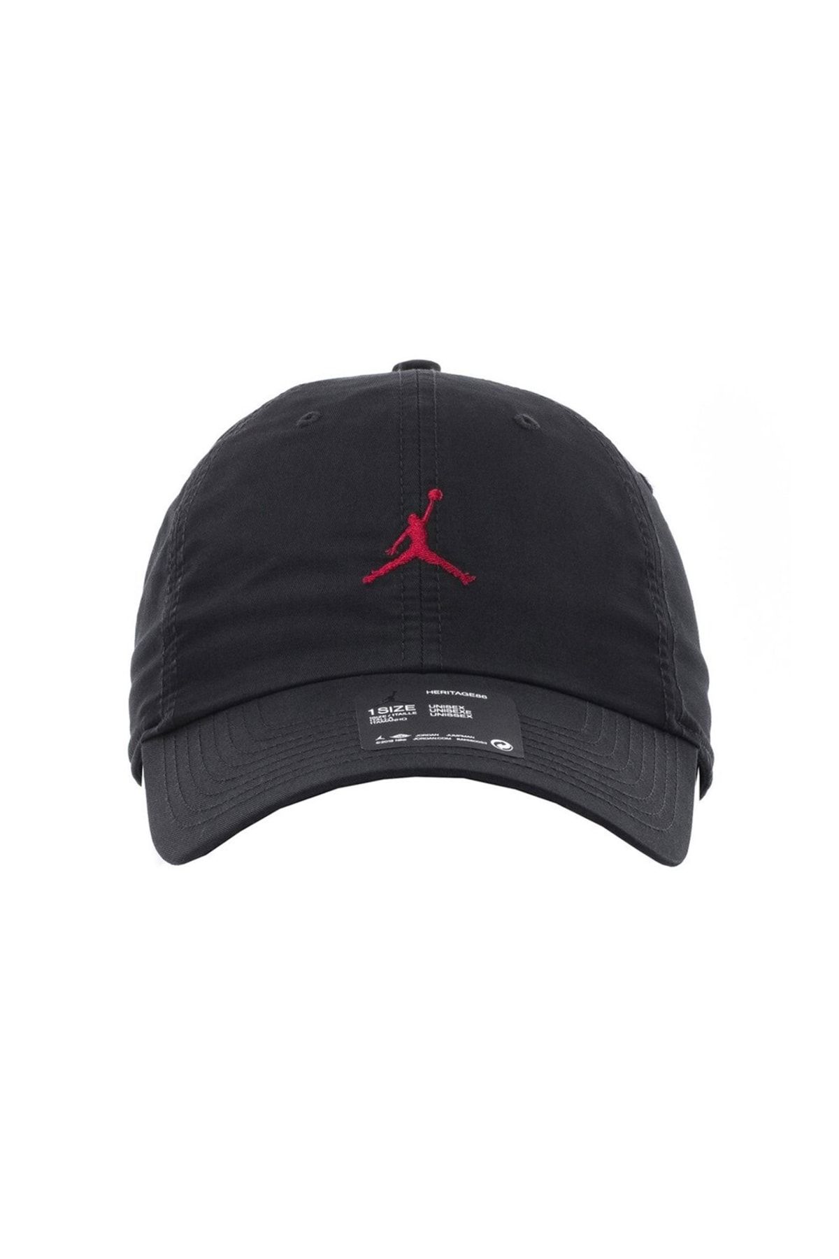 Nike Jordan H86 Jm Washed Cap Unisex Siyah Şapka - Dc3673-011