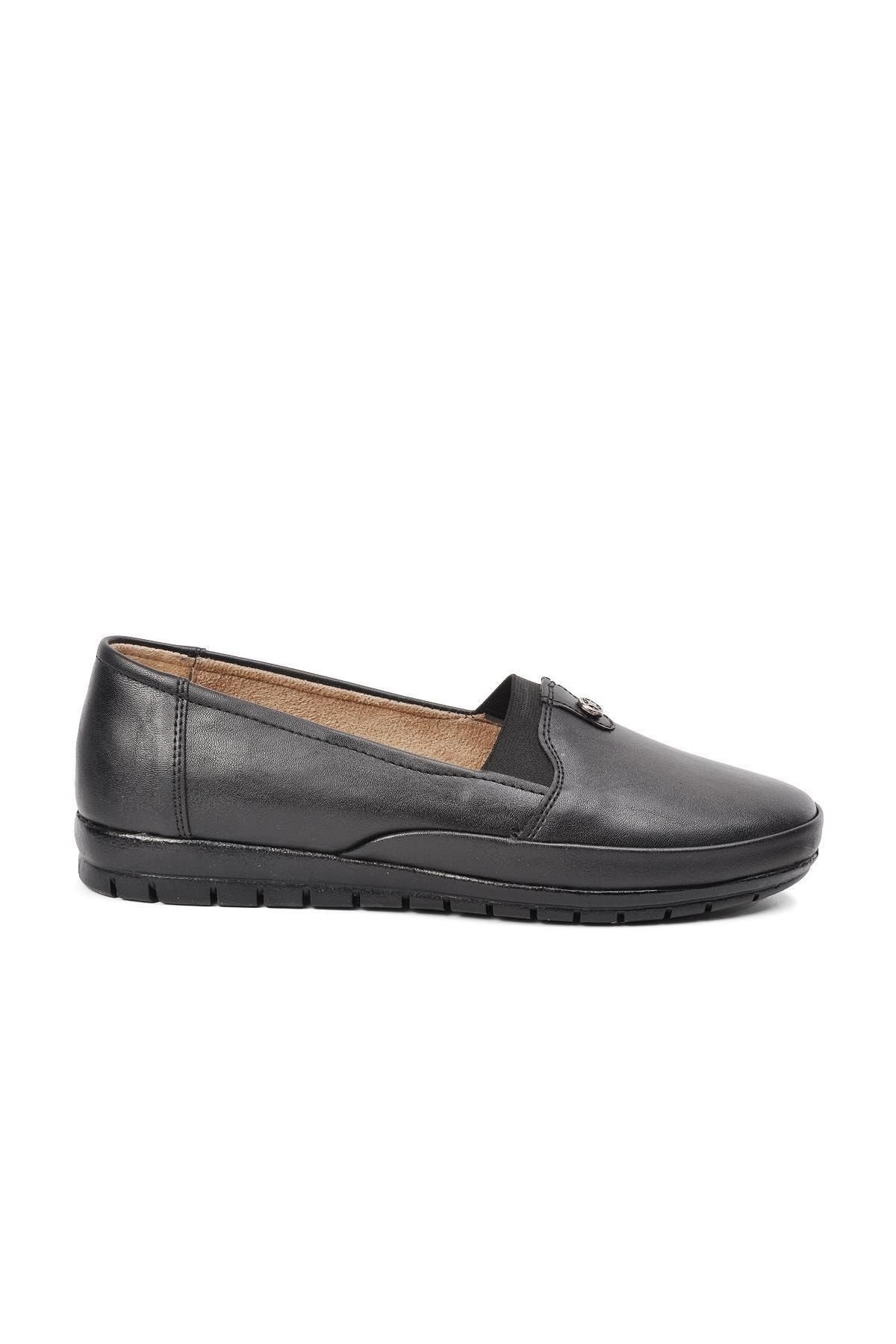 ESLEM M 141 Siyah Comfort Kadın Günlük Ayakkabı