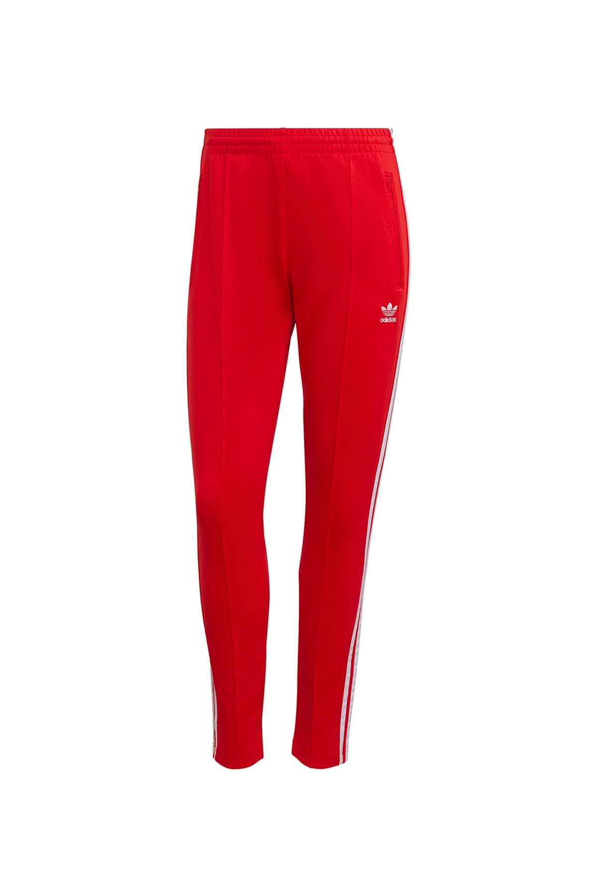 adidas Hf1992 Sst Pants Pb Normal Bel Düz Kırmızı Kadın Eşofman Altı
