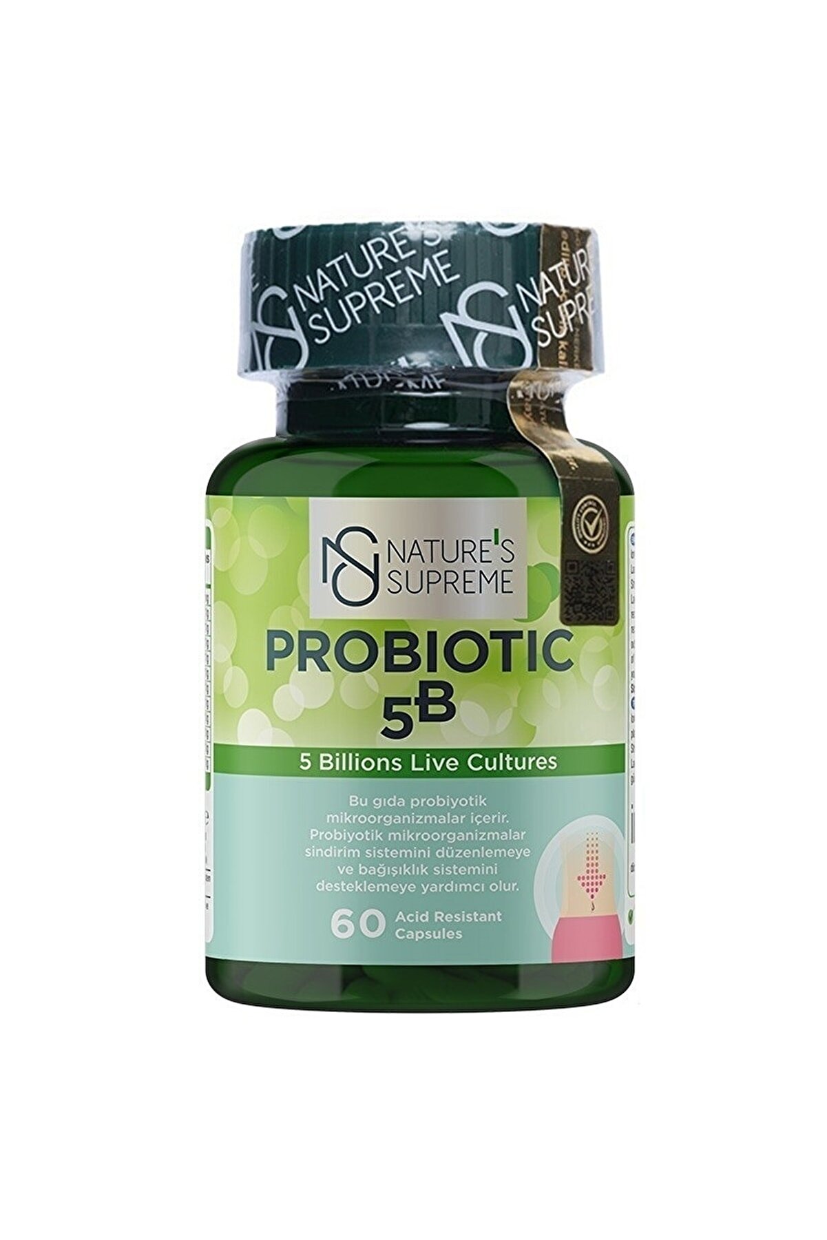 Natures Supreme Probiotic 5B 60 Kapsül