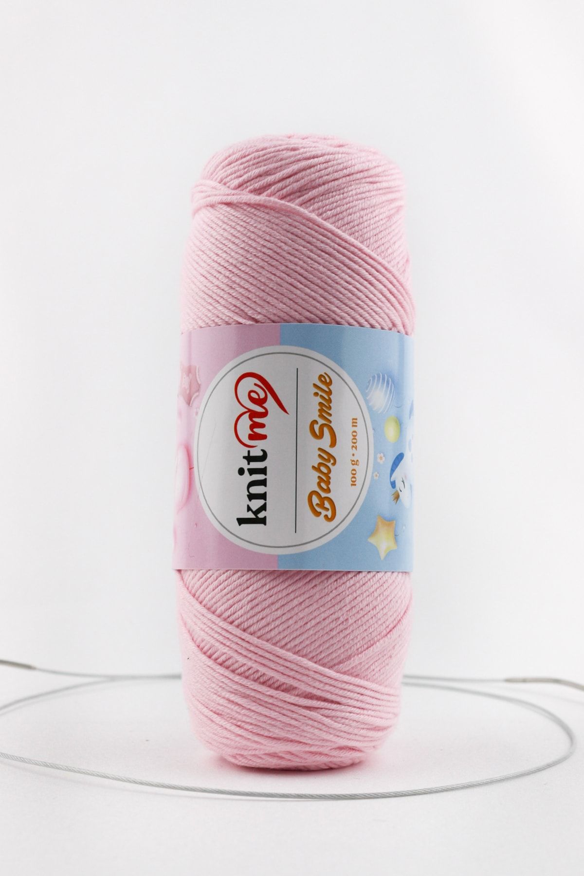 knitme Baby Smıle 100 Gr Bebek El Örgü Ipligi Taka Yarn (022)