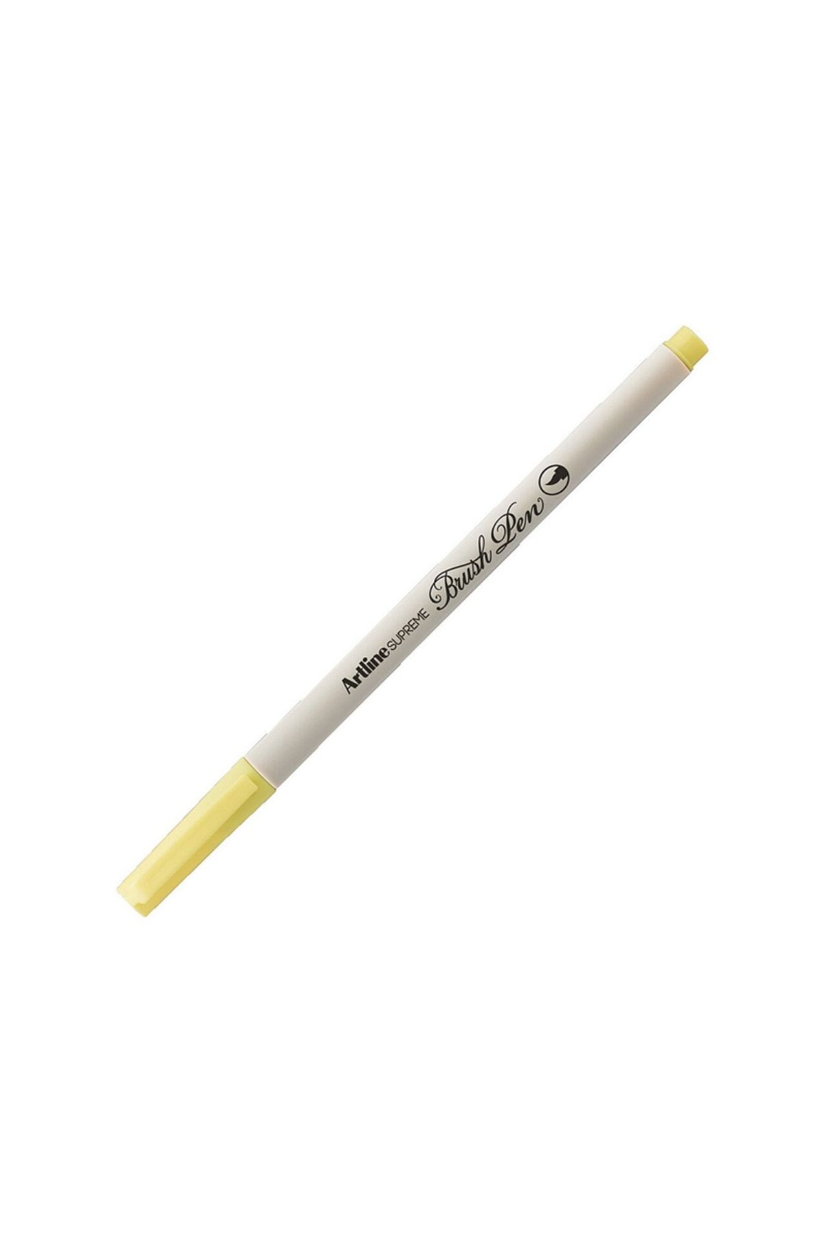 artline Supreme Brush Fırça Uçlu Kalem Açık Sarı