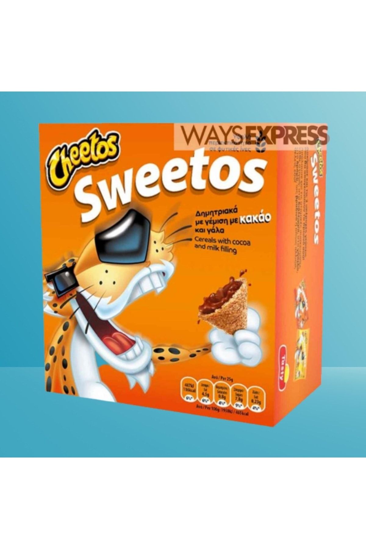 Cheetos Sweetos Cereals With Cocoa & Milk Filling 25g
