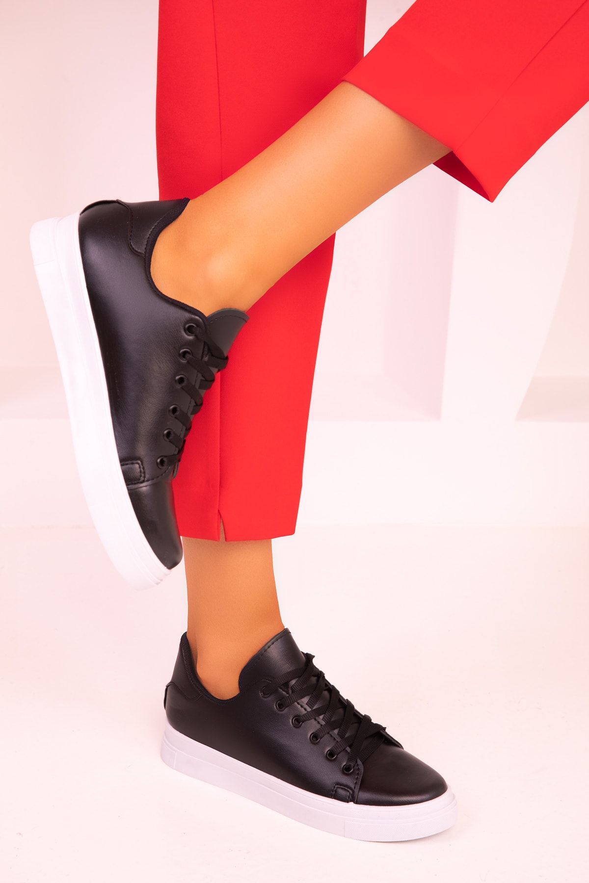 SOHO Siyah Kadın Sneaker 14739