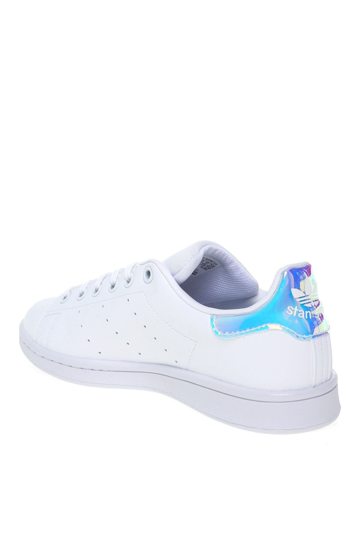 adidas Fx7521 Stan Smıth J Beyaz - Gümüş Kız Çocuk Yürüyüş Ayakkabısı