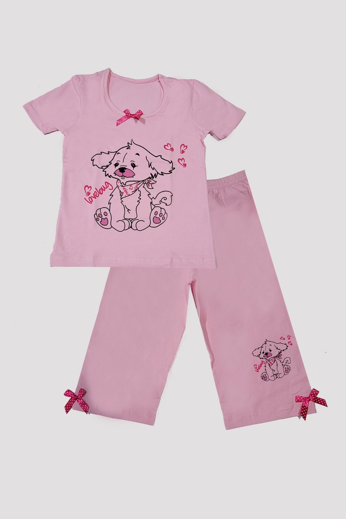 Berrak Kız Çocuk Baskılı Pijama Takımı