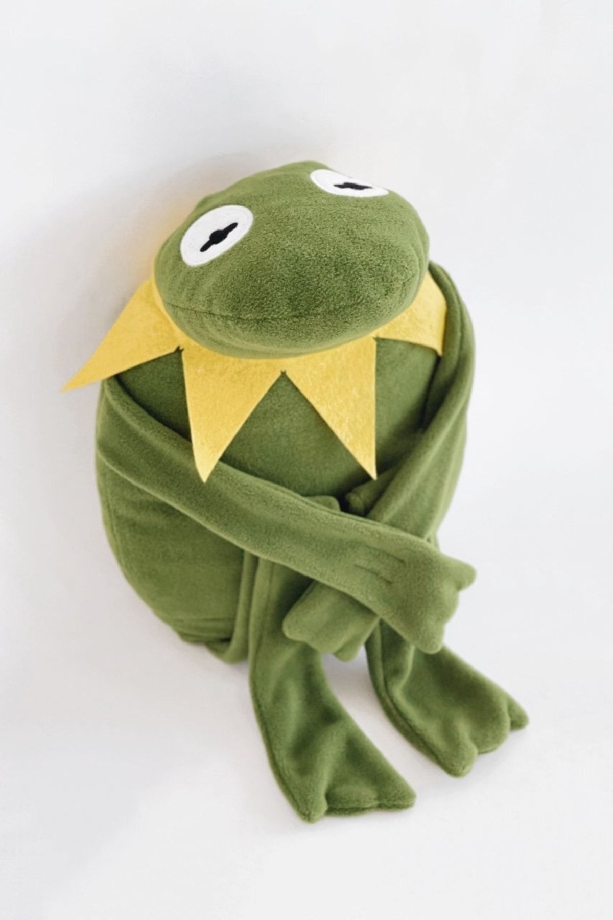 Puffbutik Kurbağa Kermit Yastık