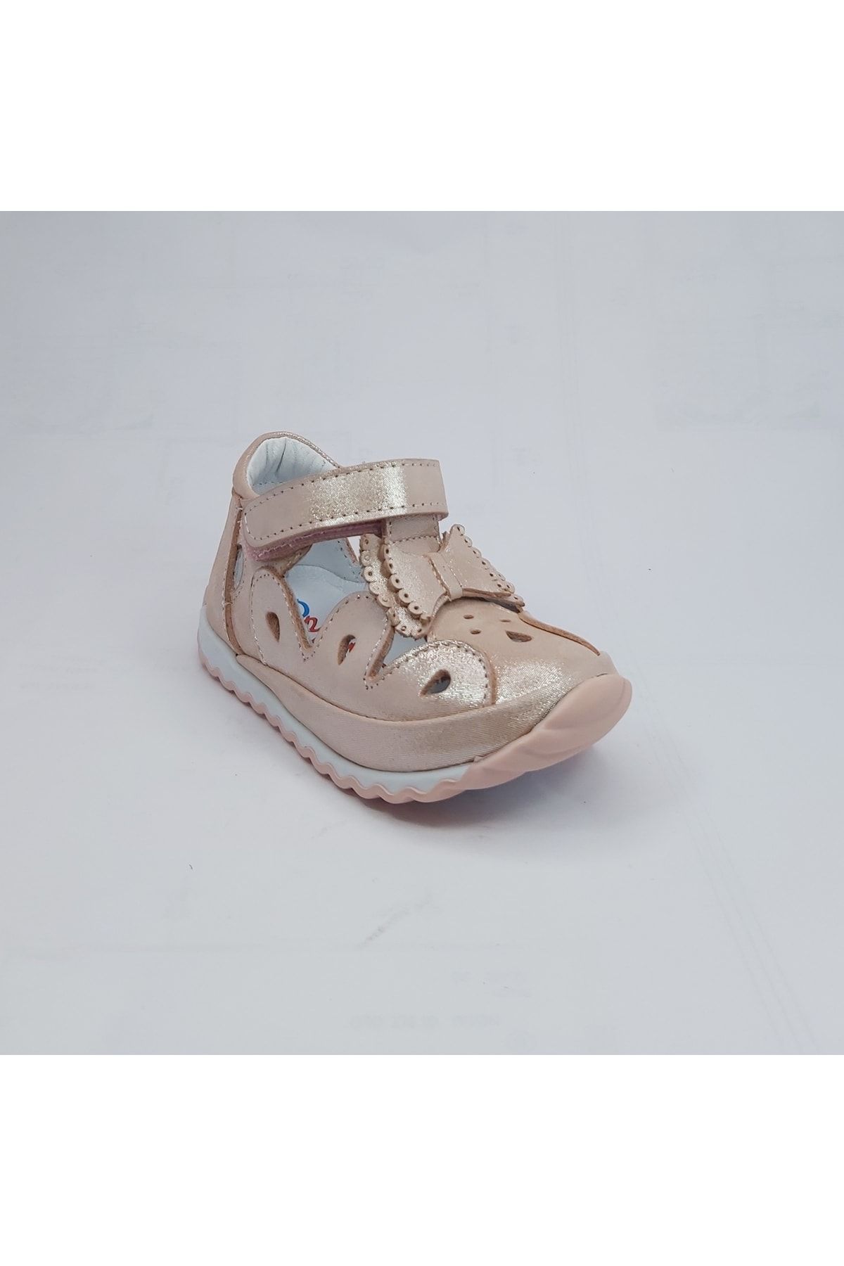 Perlina Bb188 Içi Dışı Hakiki Deri Full Ortopedik Arka Destekli Kız Çocuk Yazlık Ayakkabı