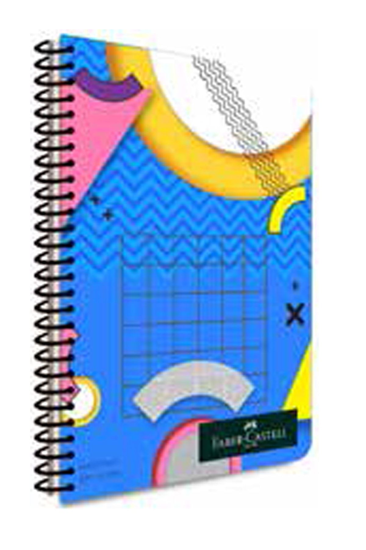 Faber Castell Pattern Spiralli Pp(plastik) Kapak A4(21x29.7cm) 120 Yp. Çizgisiz Defter 1 Adet