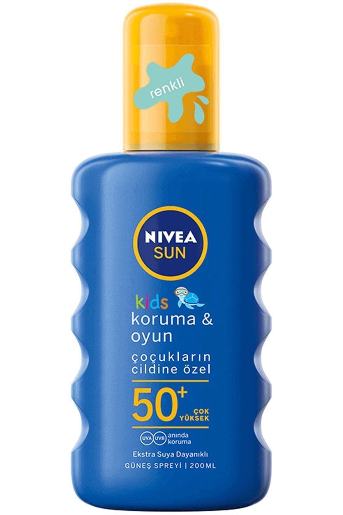 NIVEA Sun Koruma & Oyun Çocuk Güneş Spreyi Spf 50+