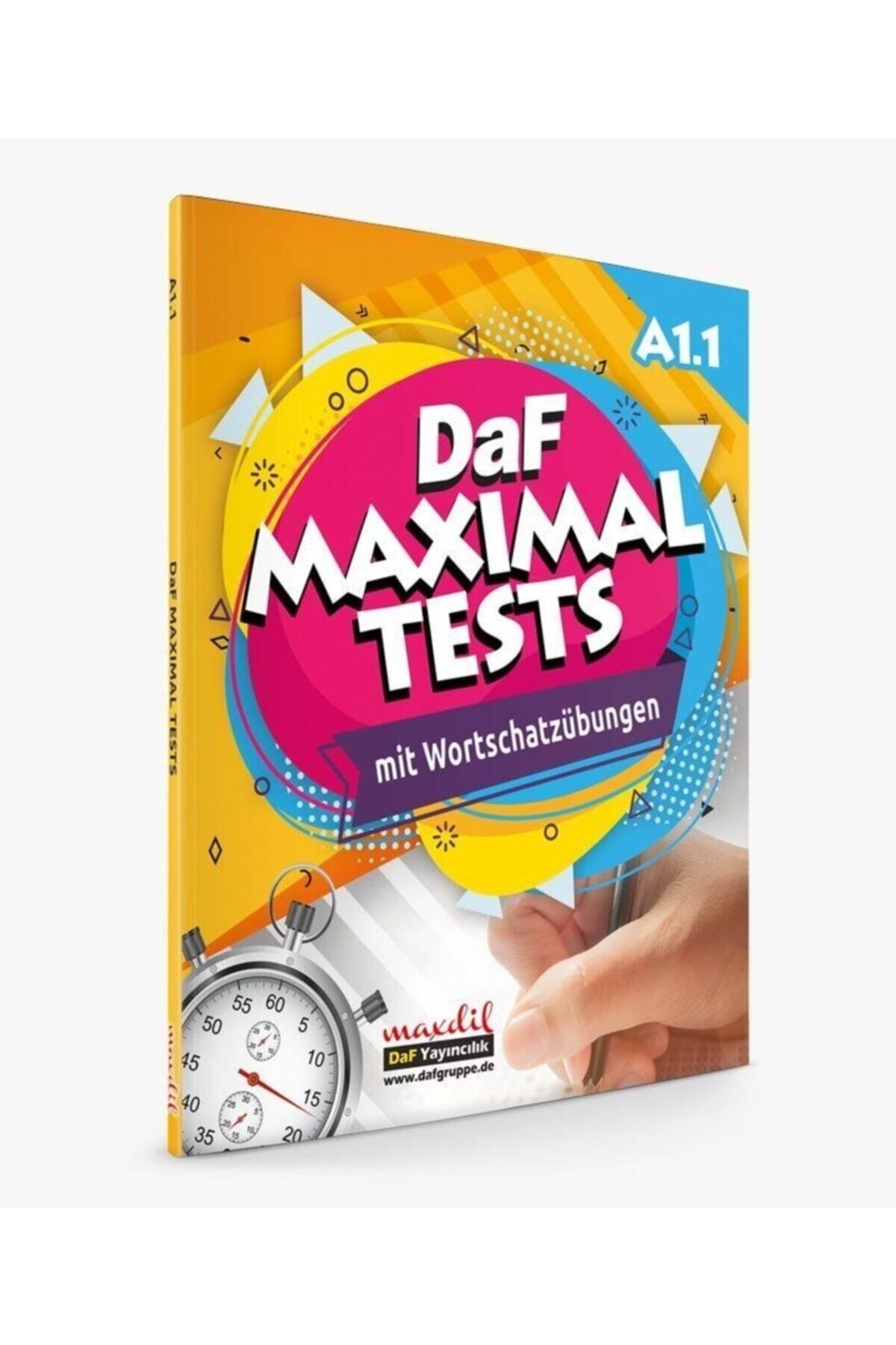 DAF Maximal Tests A1.1 Almanca 9. Sınıf Test Kitabı