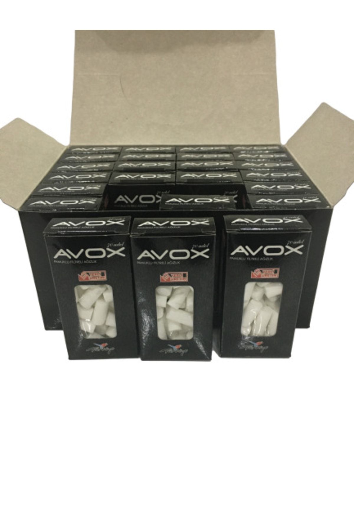AVOX Pamuklu Filtre Ağızlık 24 Paket 1000 Adet