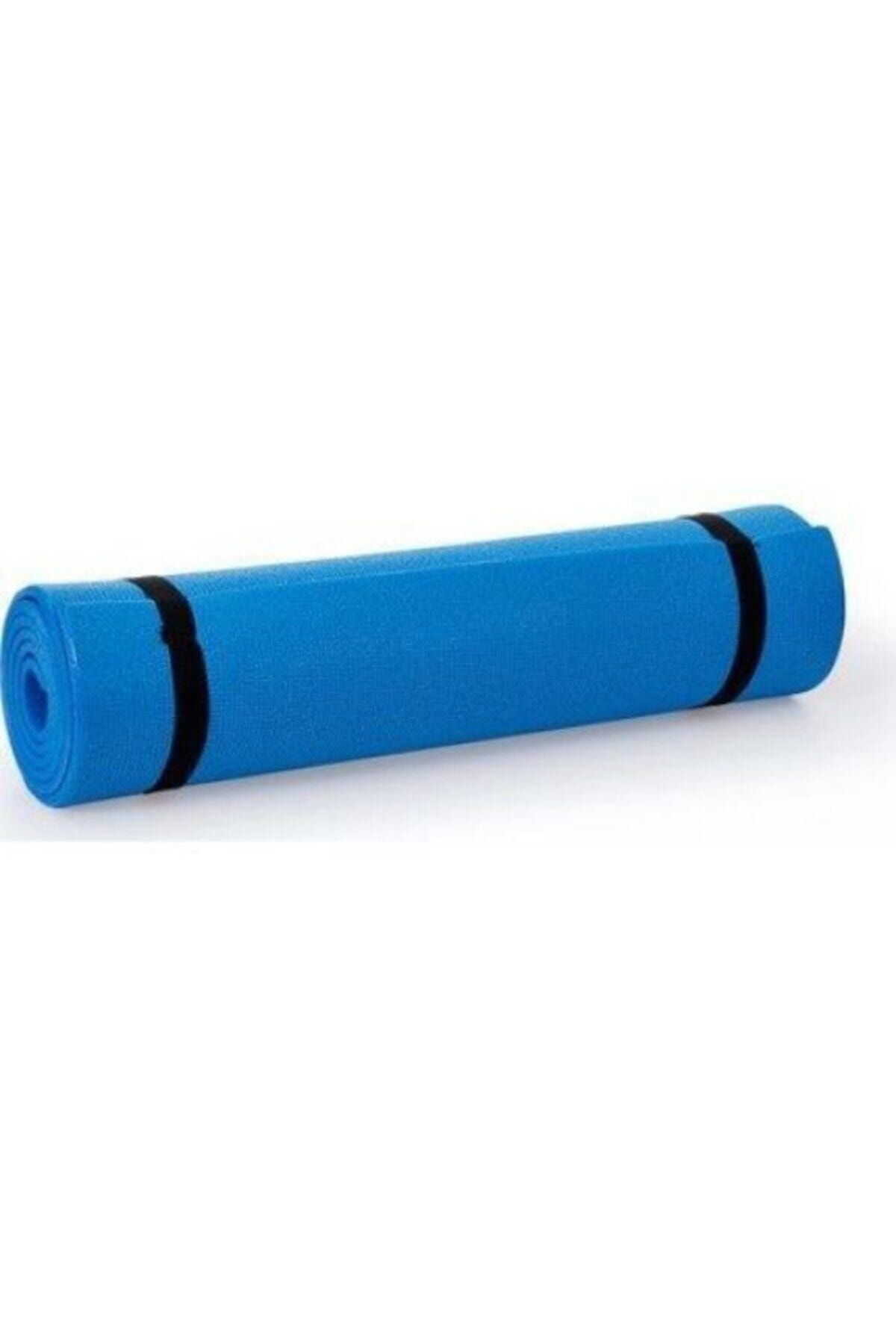 ZEN STYLE Mavi Çift Taraflı Yoga Pilates Matı Egzersiz Minderi 150x50x0,7 cm