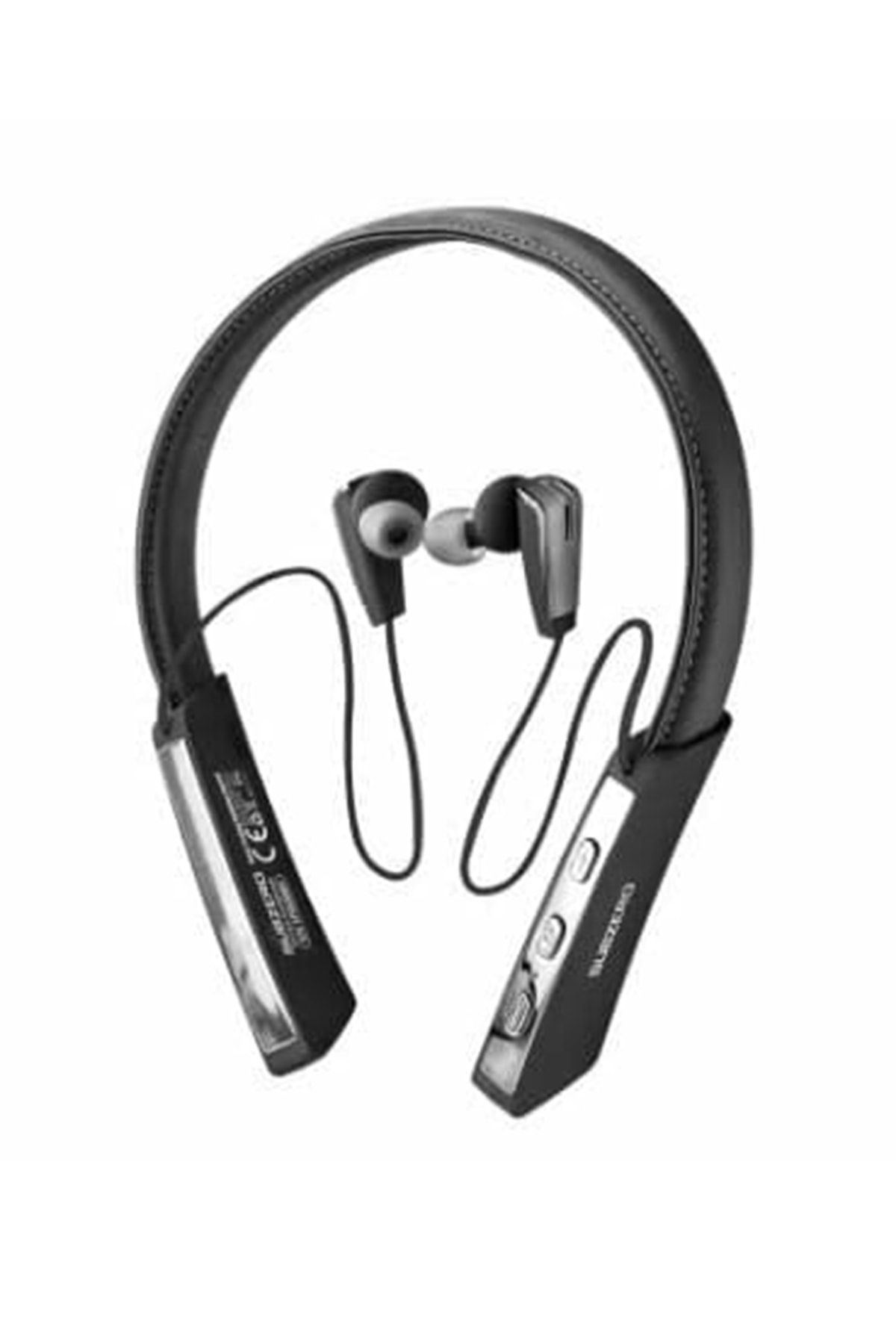 Subzero Kablosuz Bluetooth Kulaklık Wıreless Stereo - Boyun Askılı Deri Sporcu Kulaklığı Super Bass 50 Saat