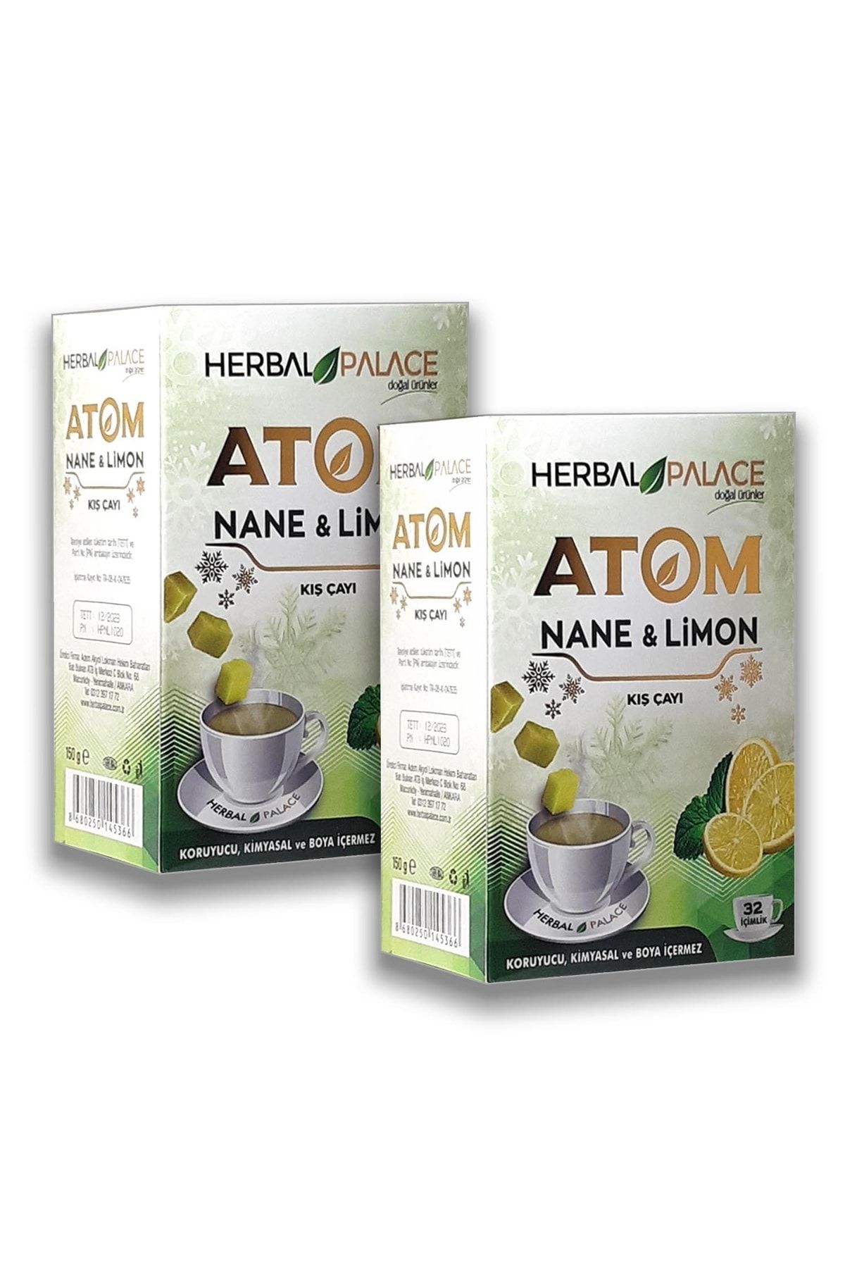 Nane Limon Atom Çayı 150 gr X 2 Adet_0