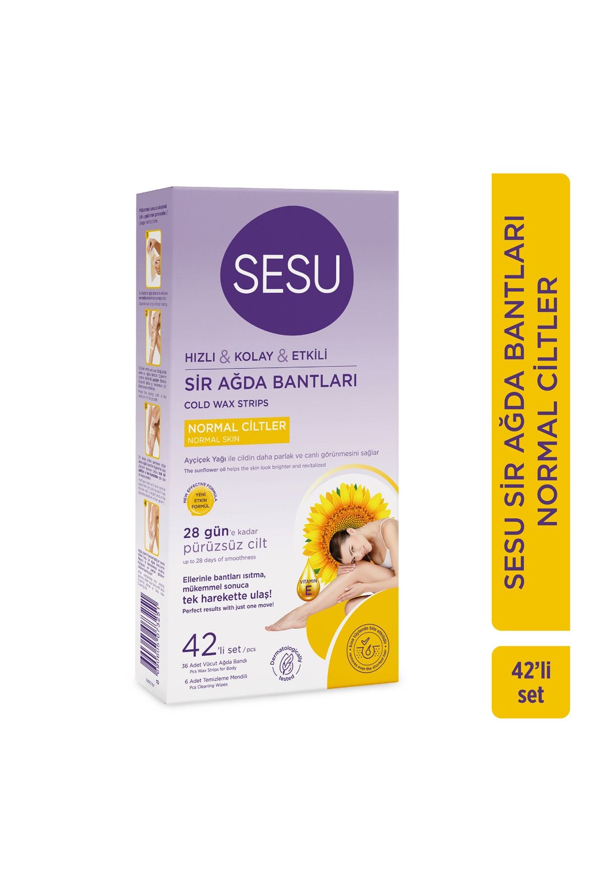 Ağda Bandı Normal Sarı 42'li_0