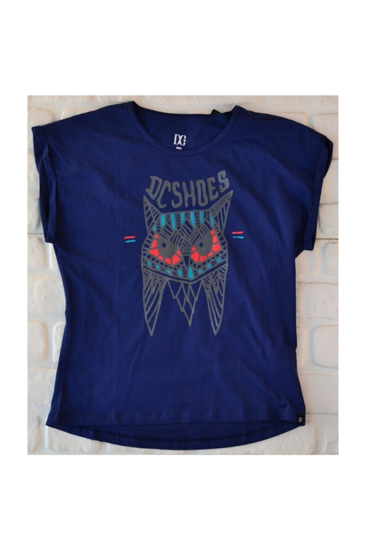 DC Kadın Owl Tee Blue Prt  Tişört