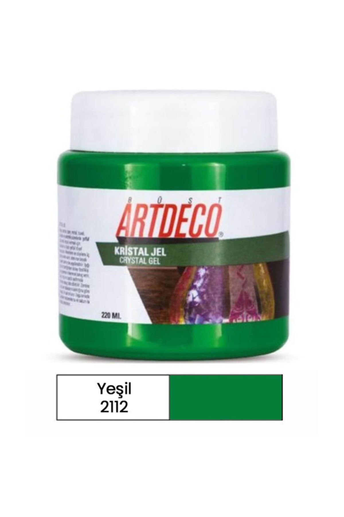 Artdeco Yeşil Kristal Jel 21 12