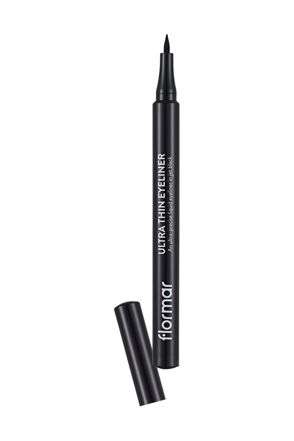 Flormar Ultra İnce Uçlu Likit Kalem Eyeliner (Siyah) - Ultra Thin Eyeliner - 001 Black - 8690604478491