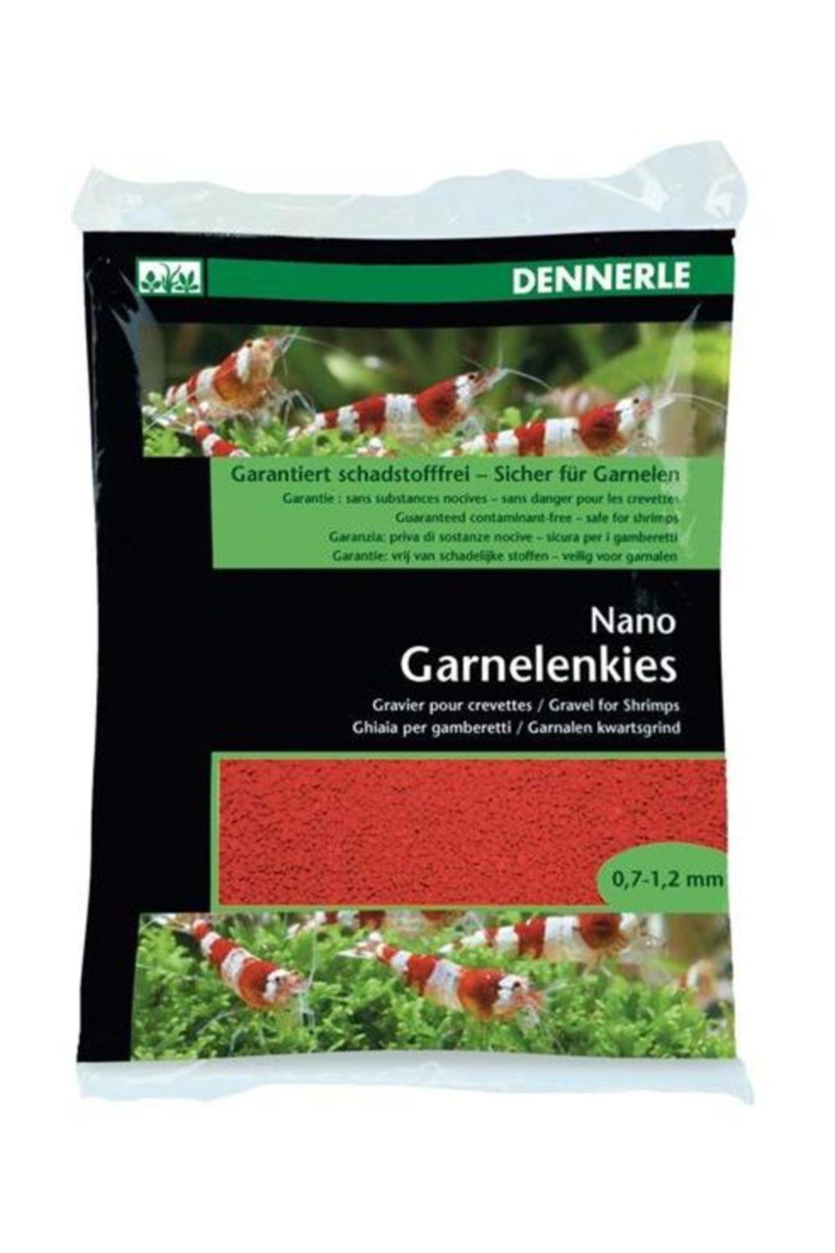 Dennerle Nano Gravel For Shriİndisch Red 0.7-1.2mm 2Kg