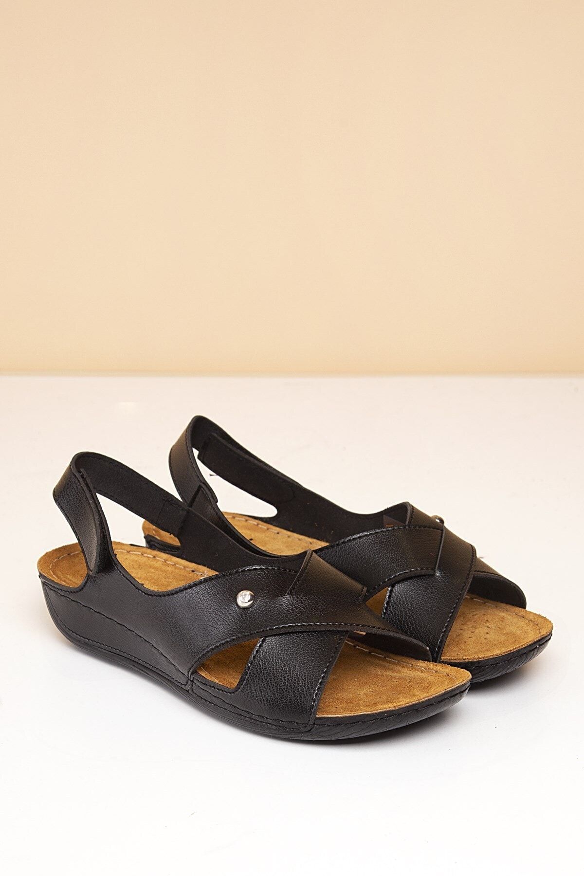 Pierre Cardin Pc-6171 Siyah Kadın Sandalet