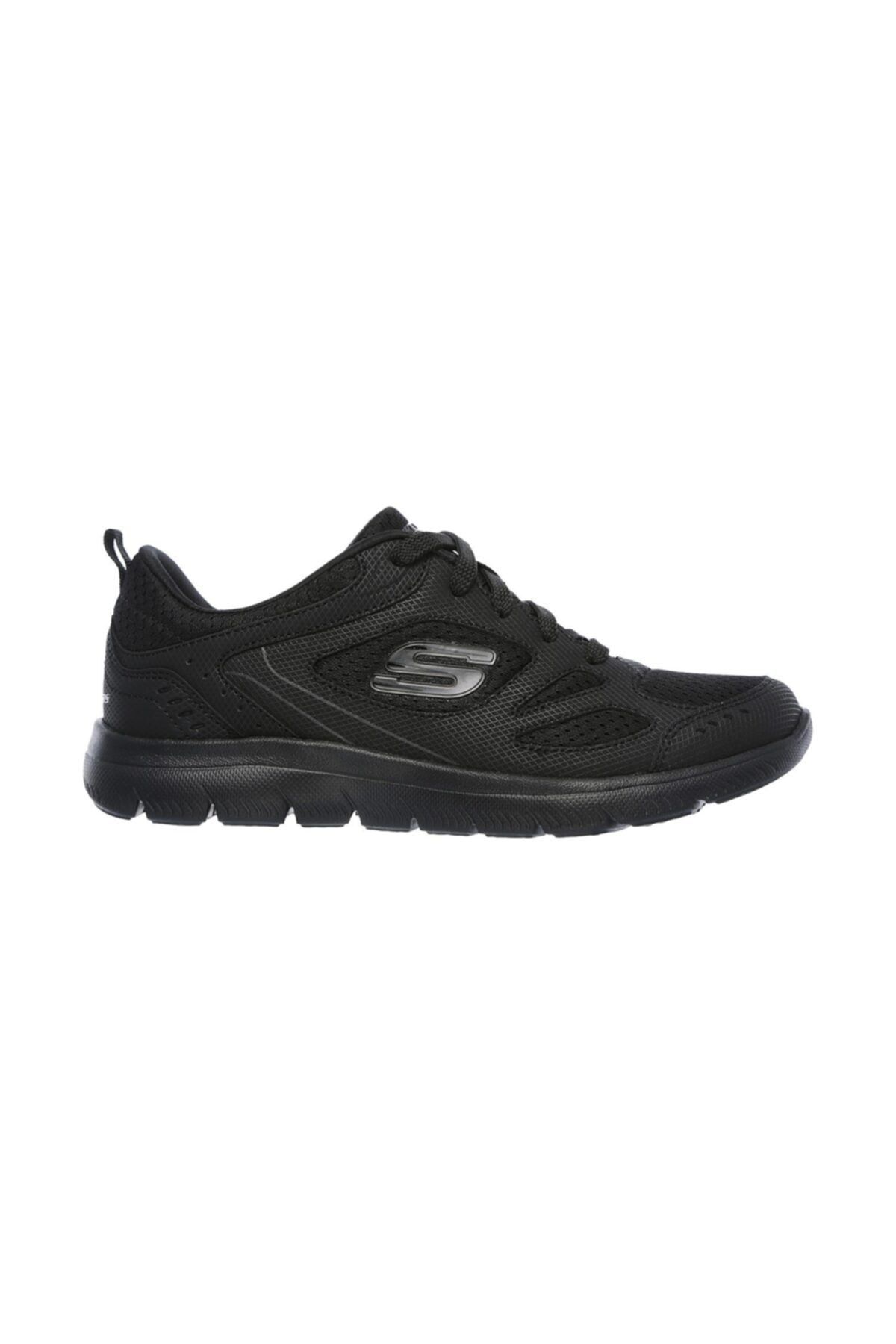 Skechers Summıts Kadın Siyah  Ayakkabı 12982-bbk