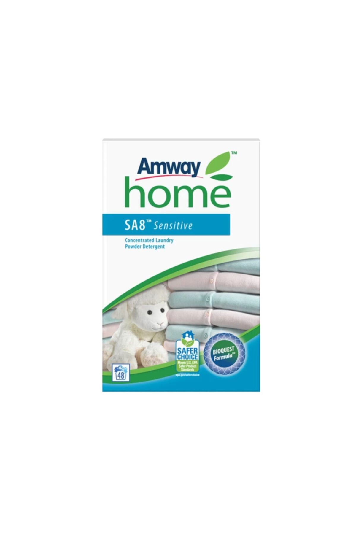 Amway Sensitive Konsantre Toz Çamaşır Deterjanı Home Sa8 3 kg