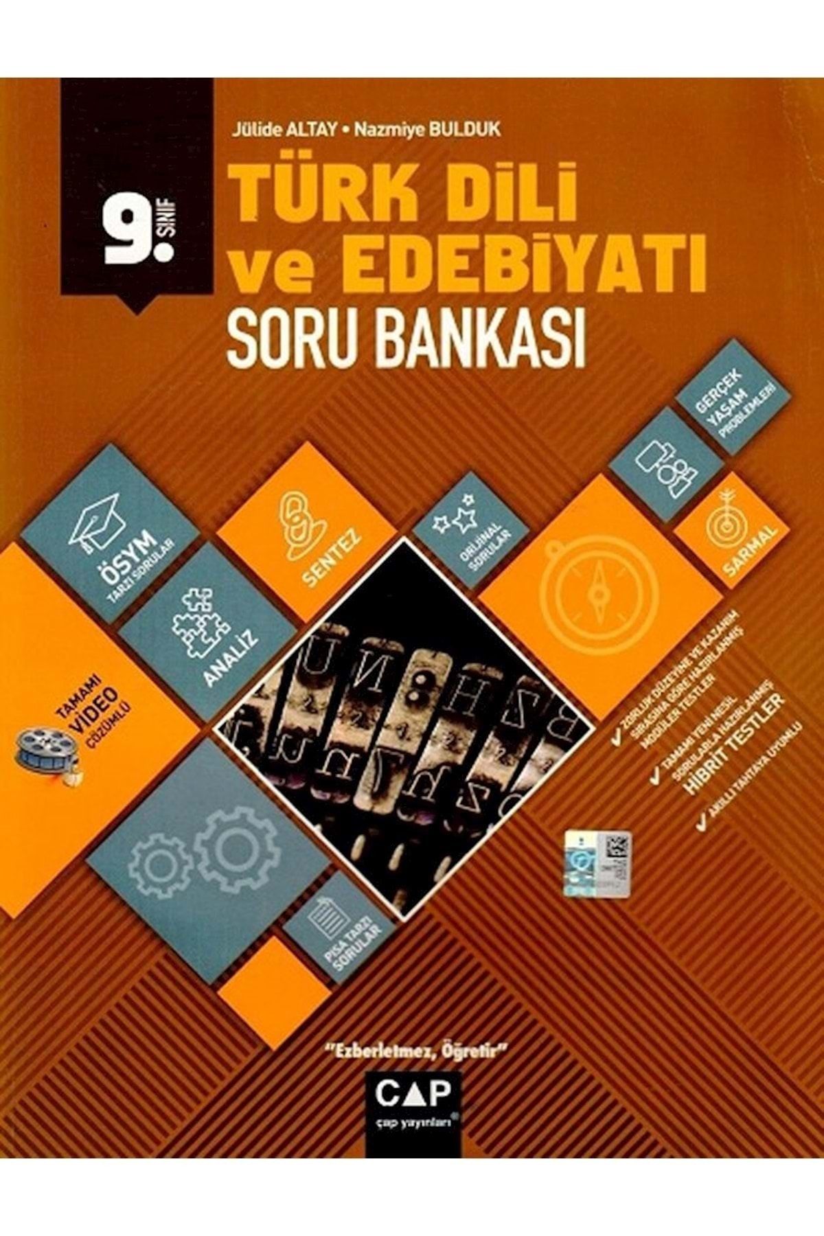 Çap Yayınları 9. Sınıf Türk Dili Ve Edebiyatı Soru Bankası