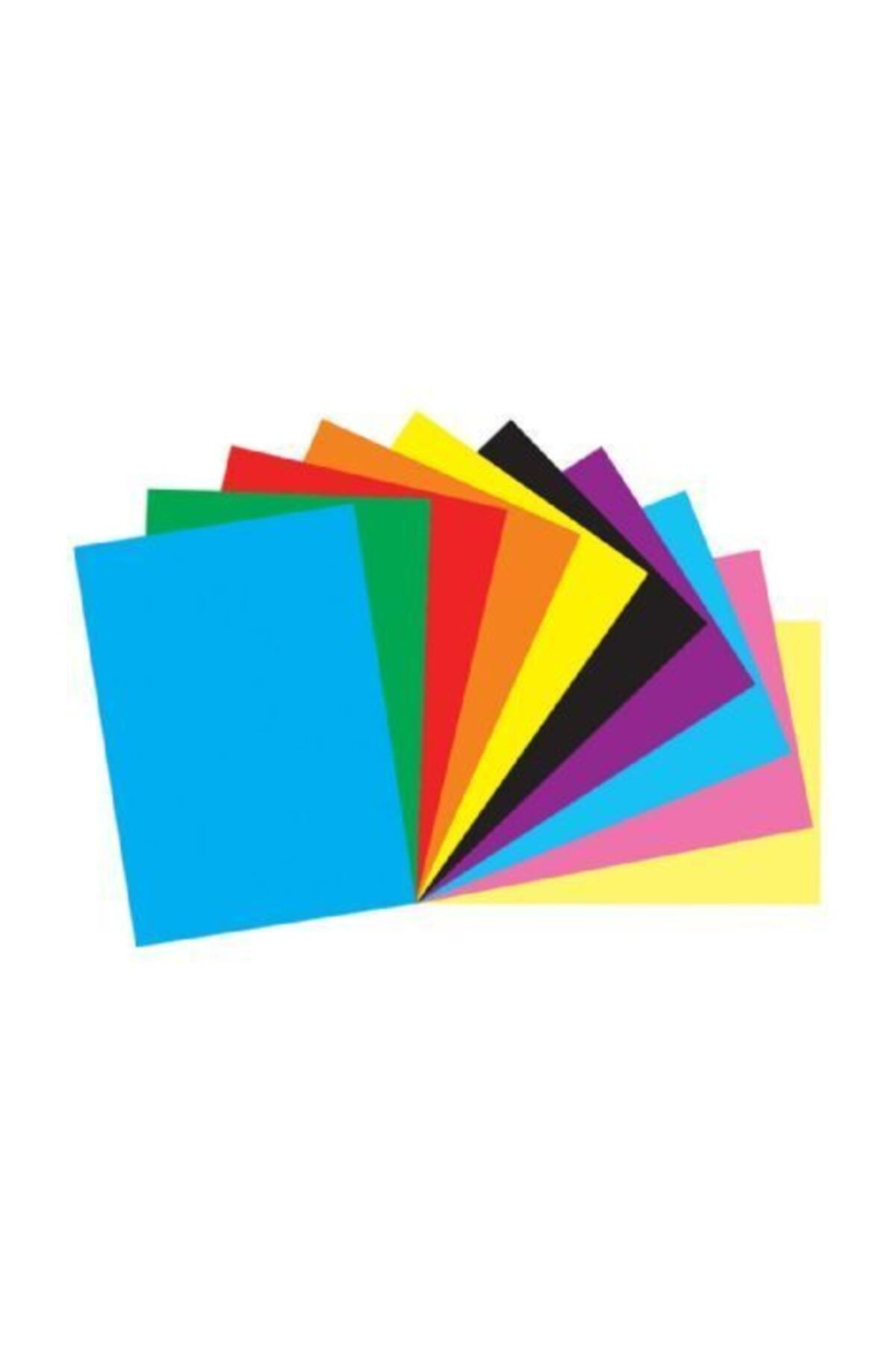 Genel Markalar Renkli Fon Kartonu 10'lu