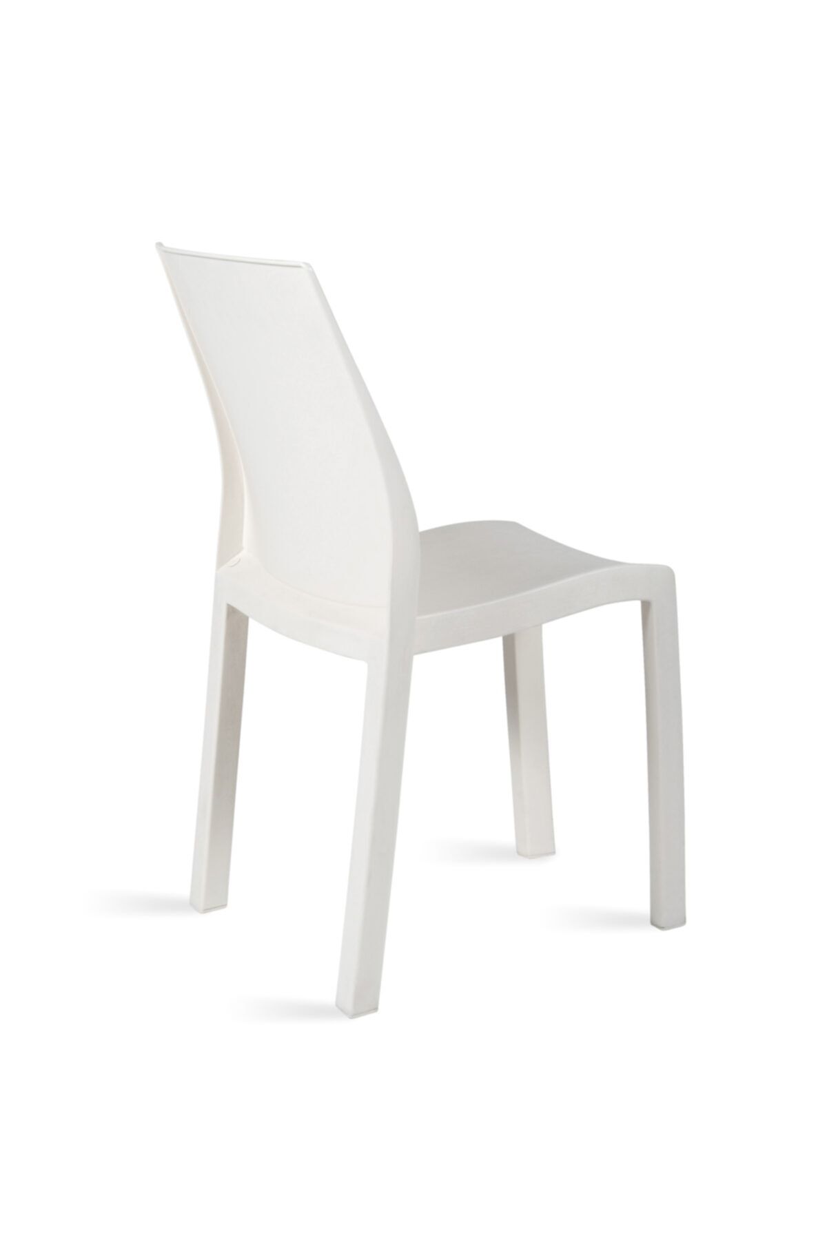 Papatya Yummy Sandalye Beyaz - Plastik Bahçe Sandalyesi
