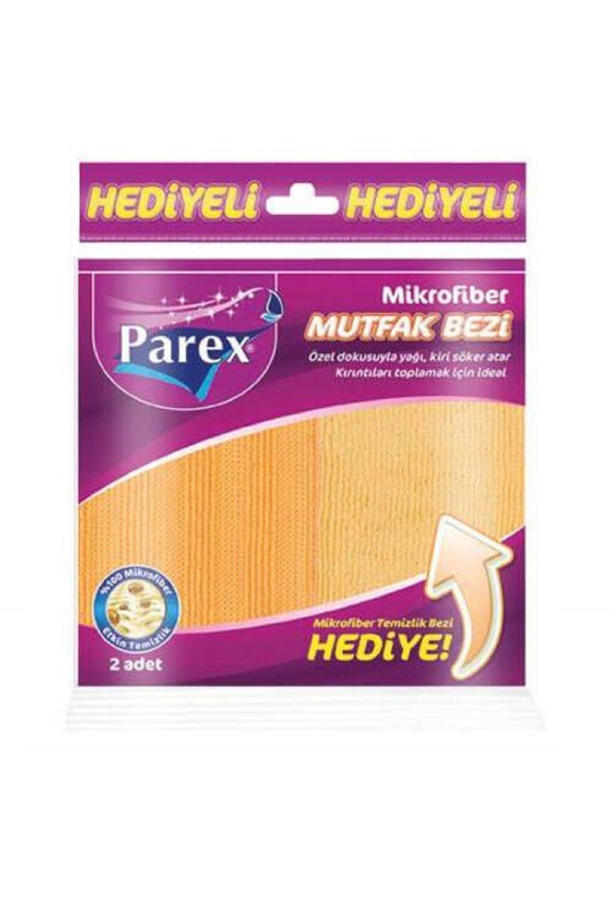 Parex Mikrofiber Mutfak Bezi Temizlik Bezi Hediyeli