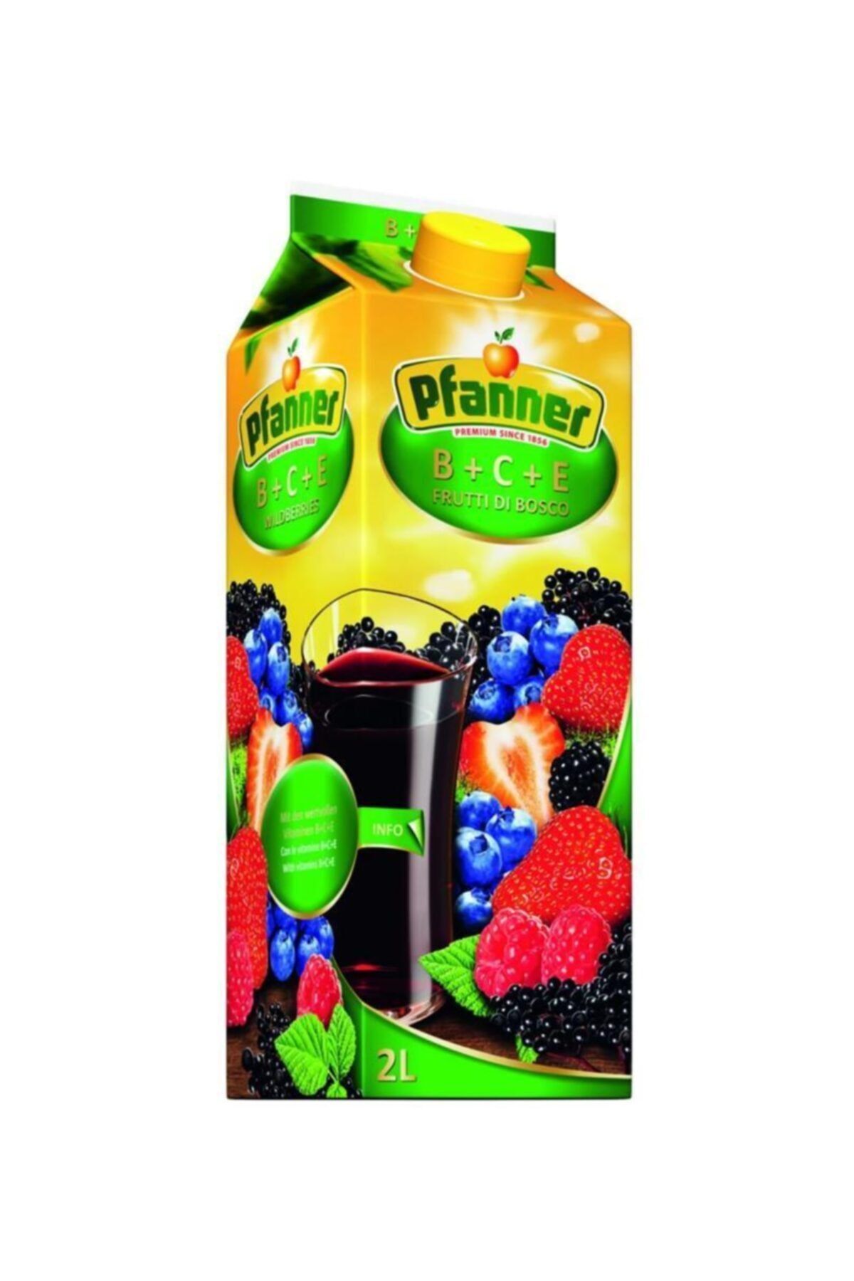 Pfanner Meyve Suyu B + C + E Vitaminli 2 lt. - 6 Adet