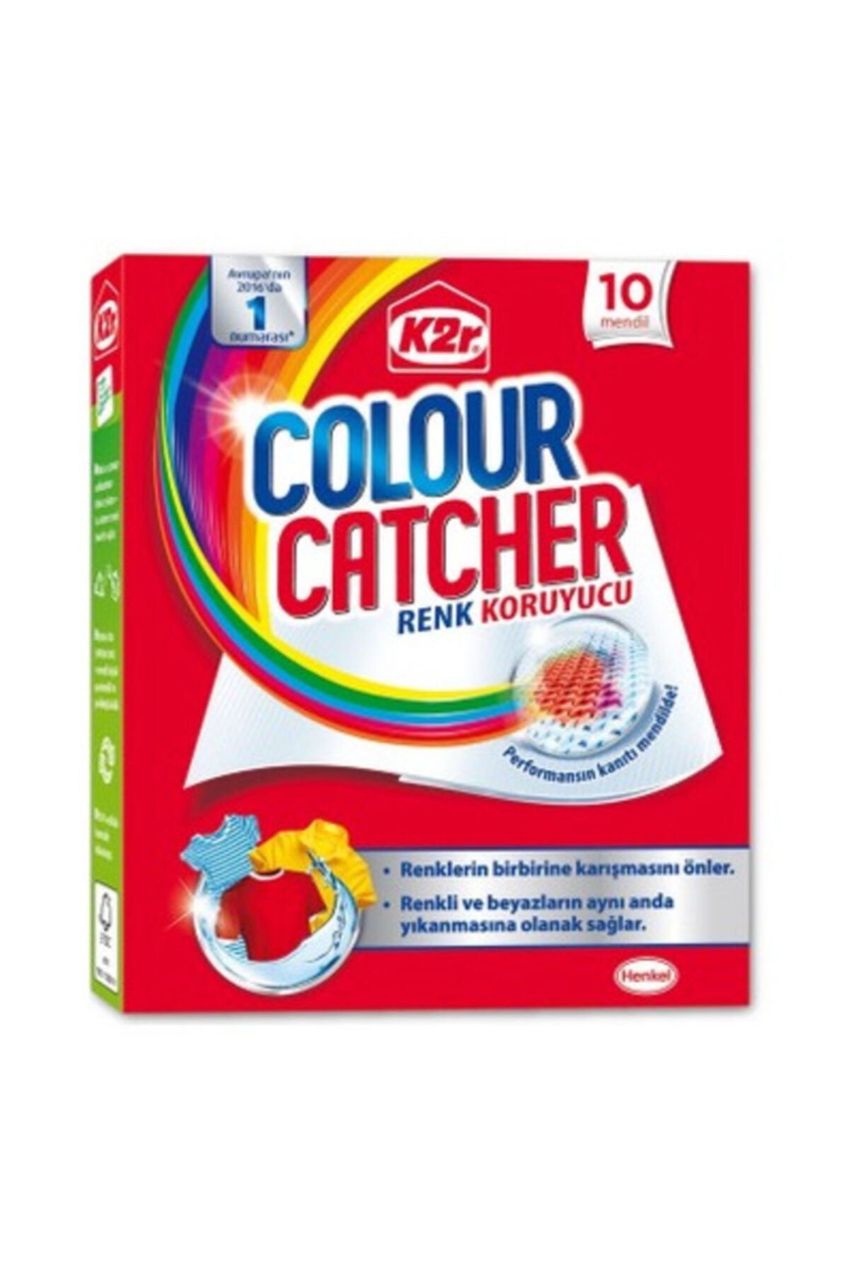 K2R Colour Catcher Renk Koruyucu Mendil 10'lu
