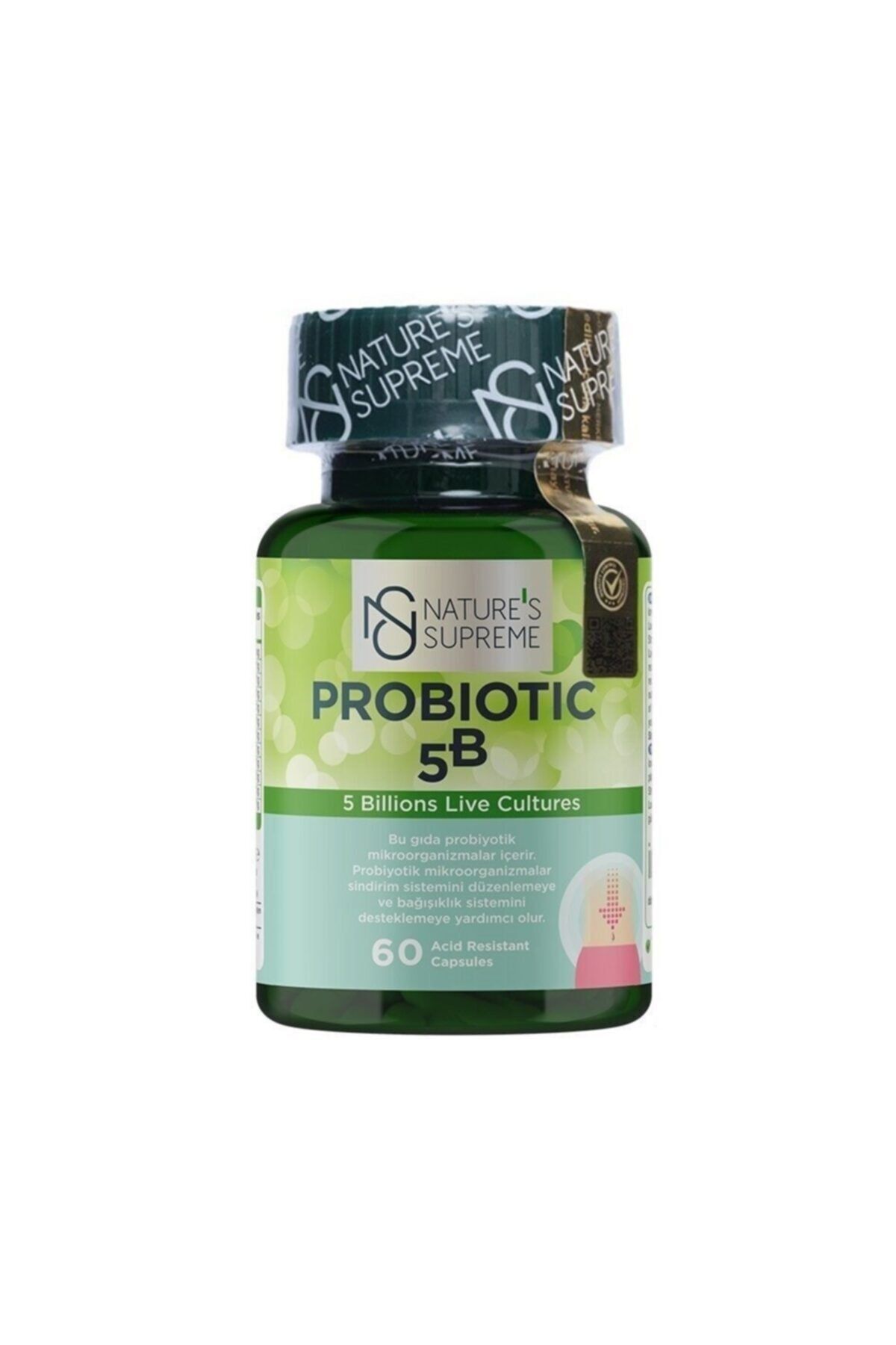 Natures Supreme Probiotic 5b 60 Kapsül