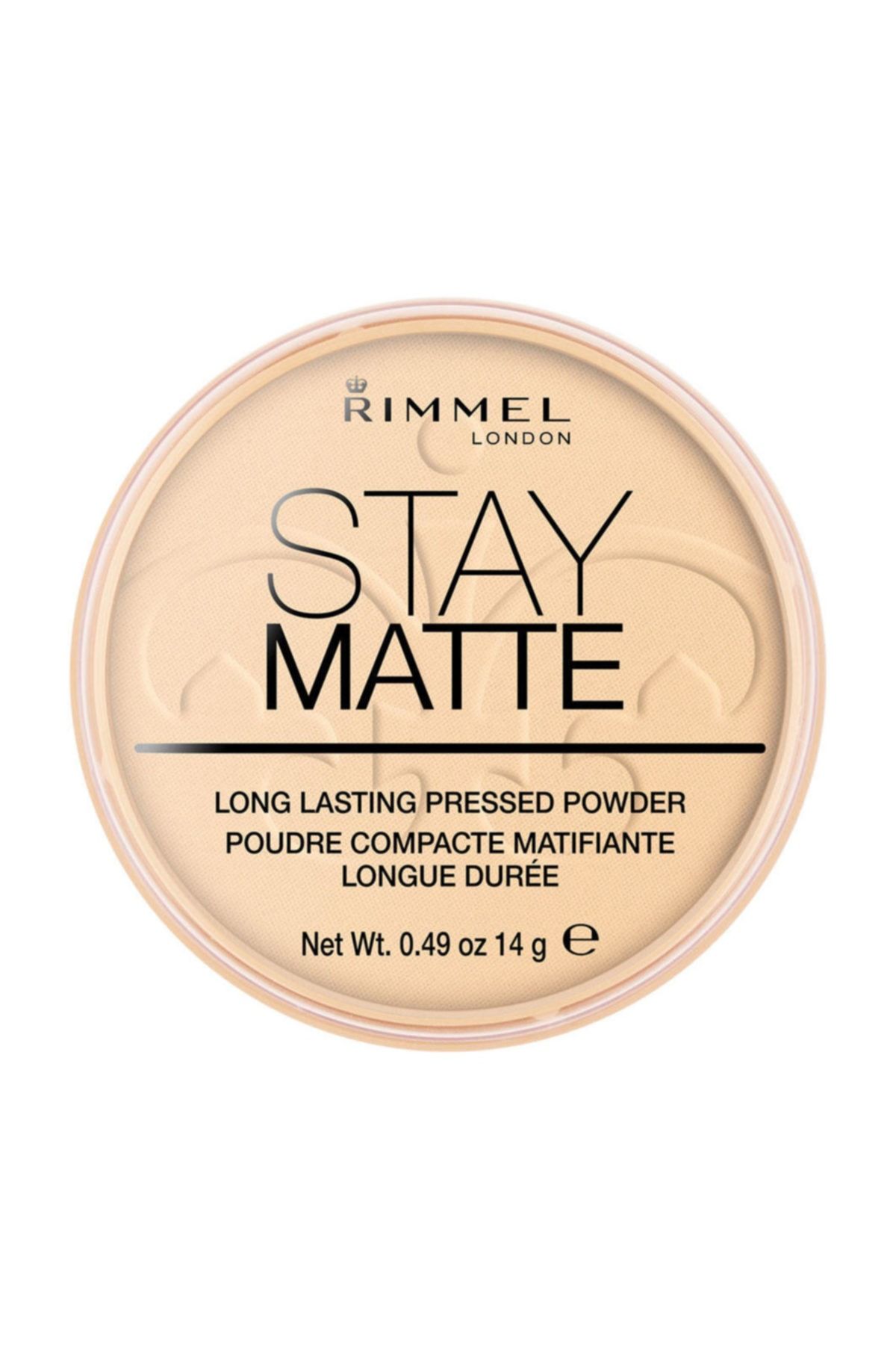 Rimmel London Pudra - Stay Matte Pressed Powder 001 Transparent 14 g 3607345064505