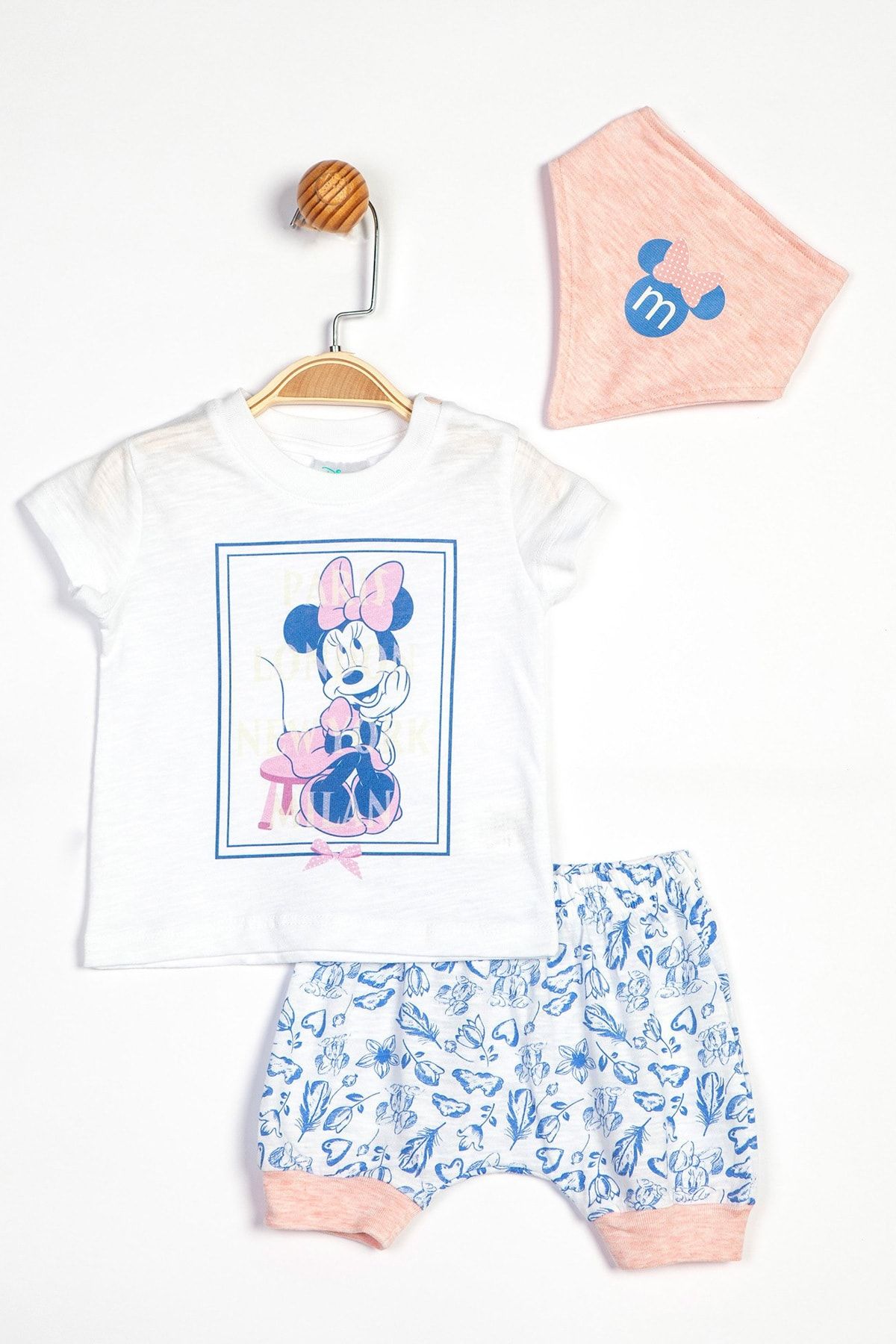 MINNIE MOUSE Kız Bebek Disney Minnie Mouse 3lü Takım 13929