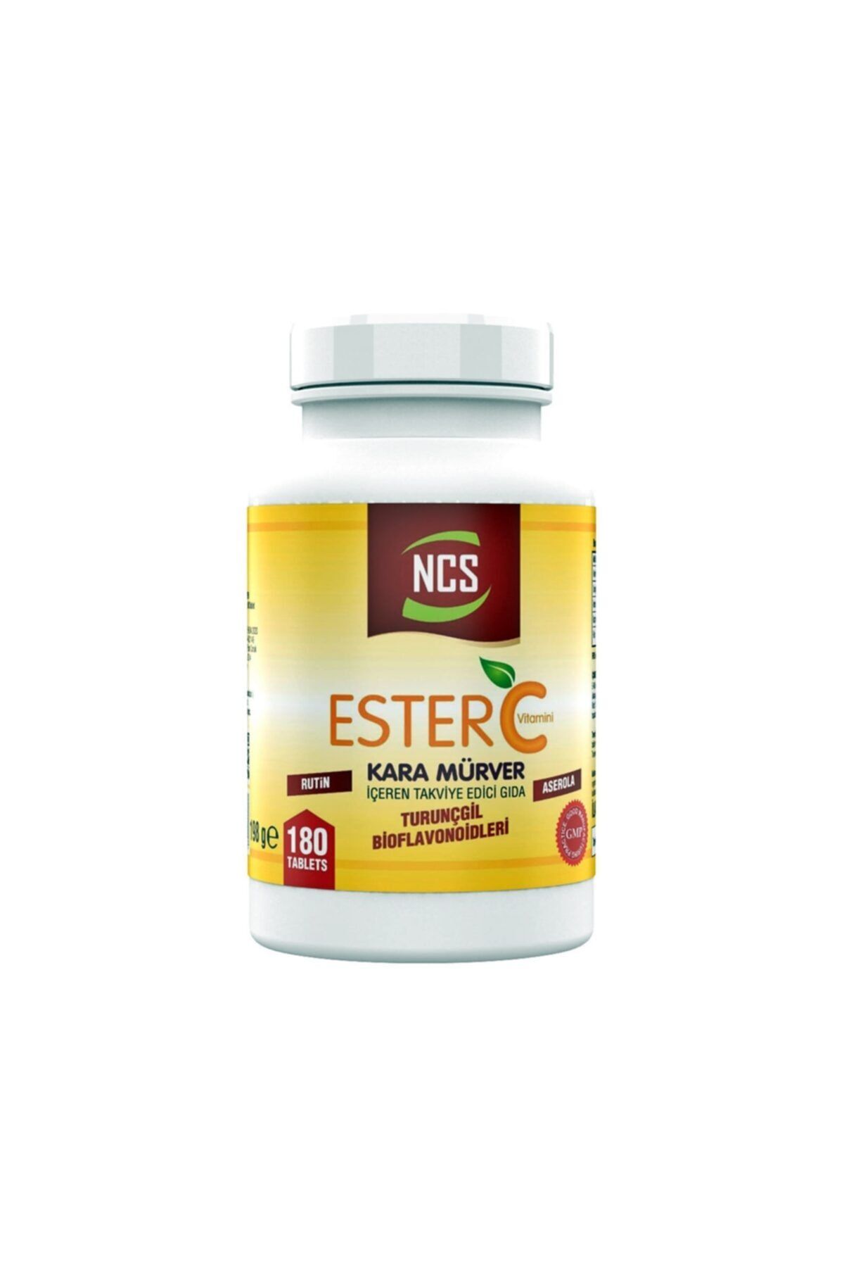 Ncs Ester C Vitamini 1000 Mg 180 Tablet Kara Mürver Turunçgil Bioflavonidleri Rutin Aserola