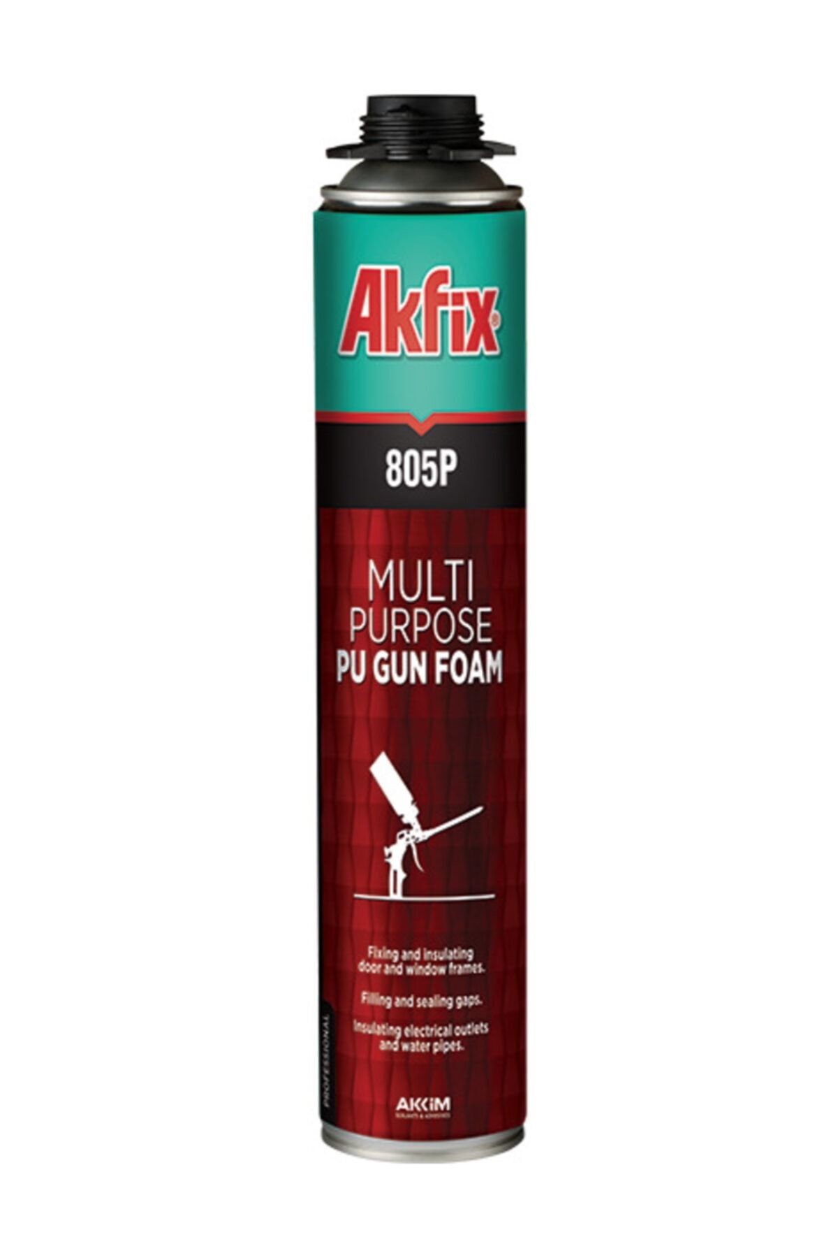 Akfix 805p Profesyonel Pu Köpük 750ml