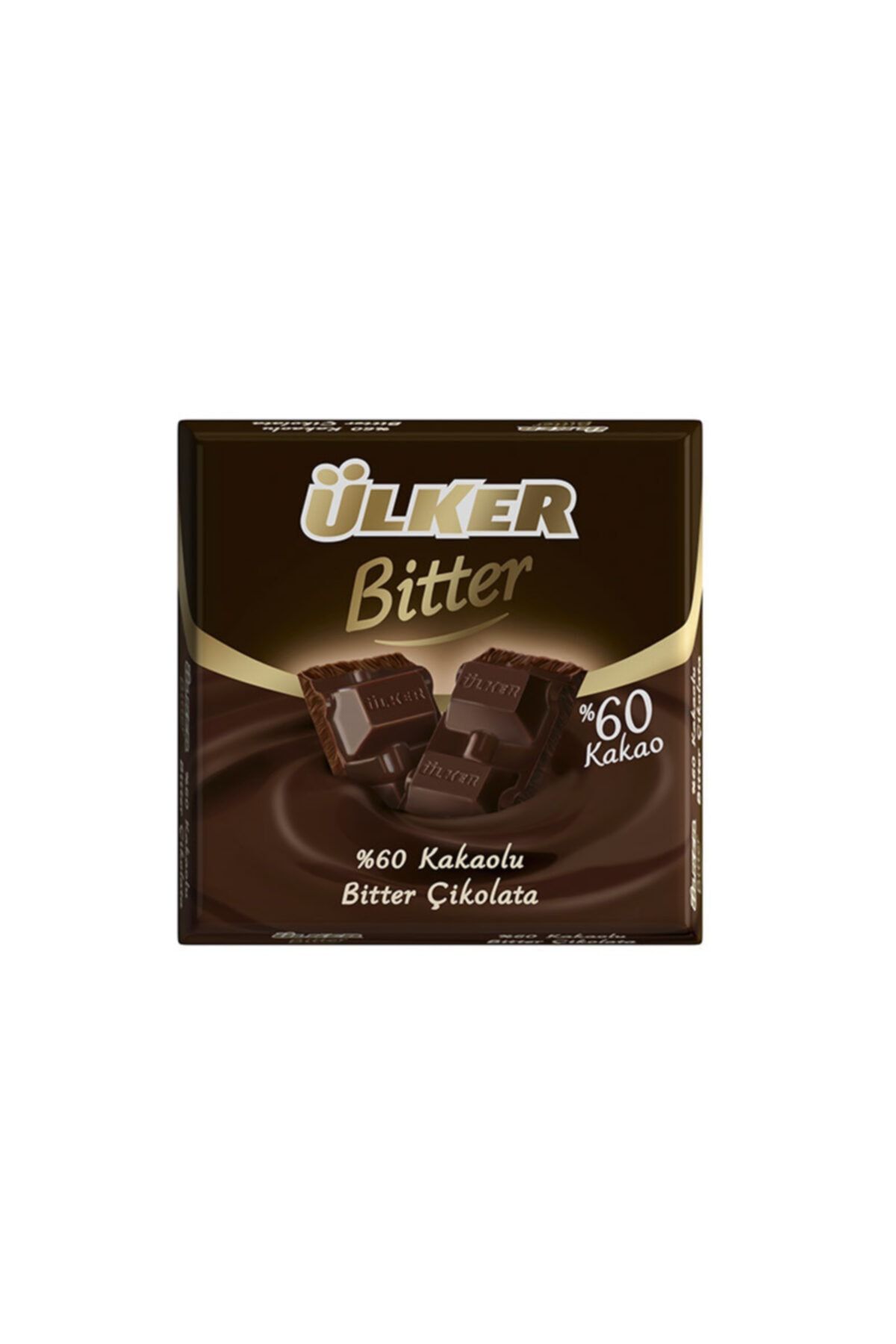 Ülker 60% Bitter Kare Çikolata 70 gr x 6 ADET