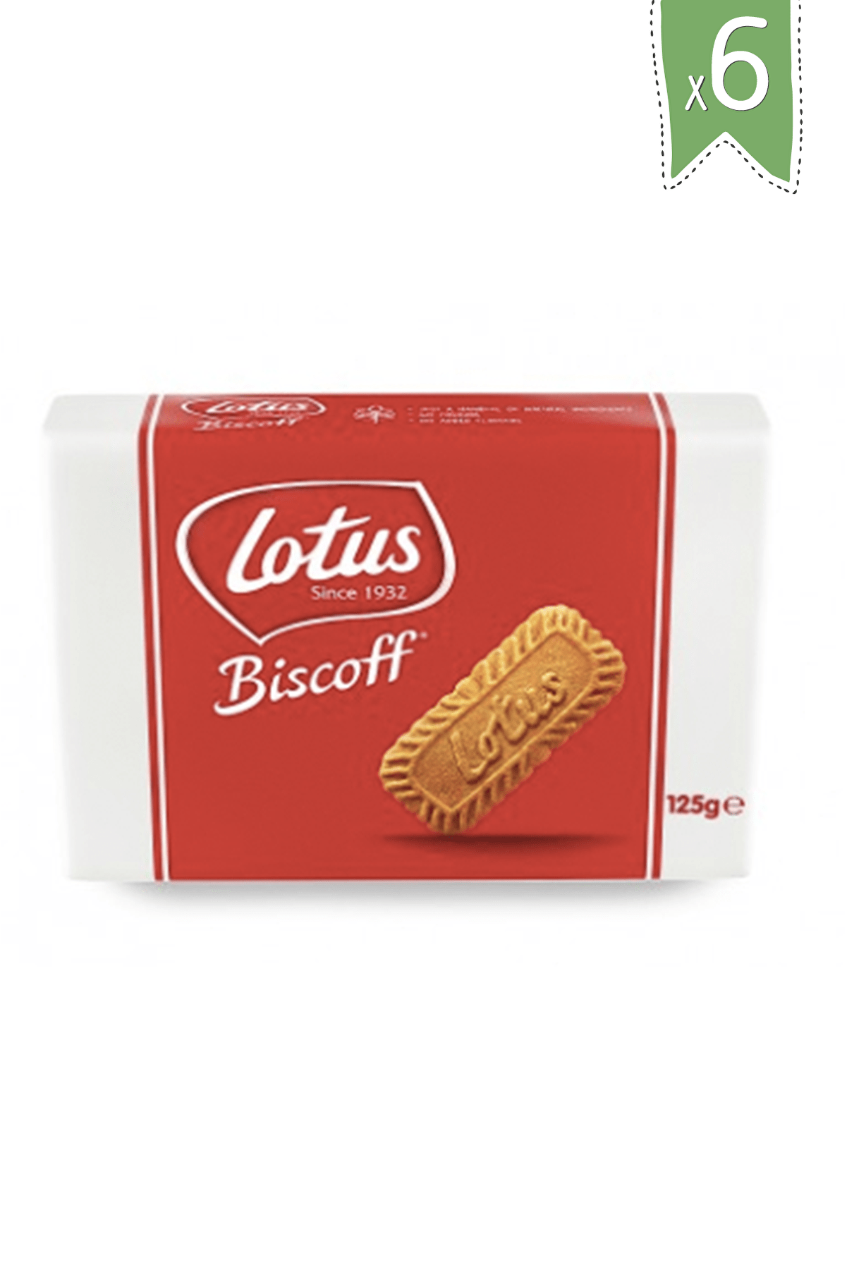Lotus Biscoff Karamelize Bisküvi 125 g X 6