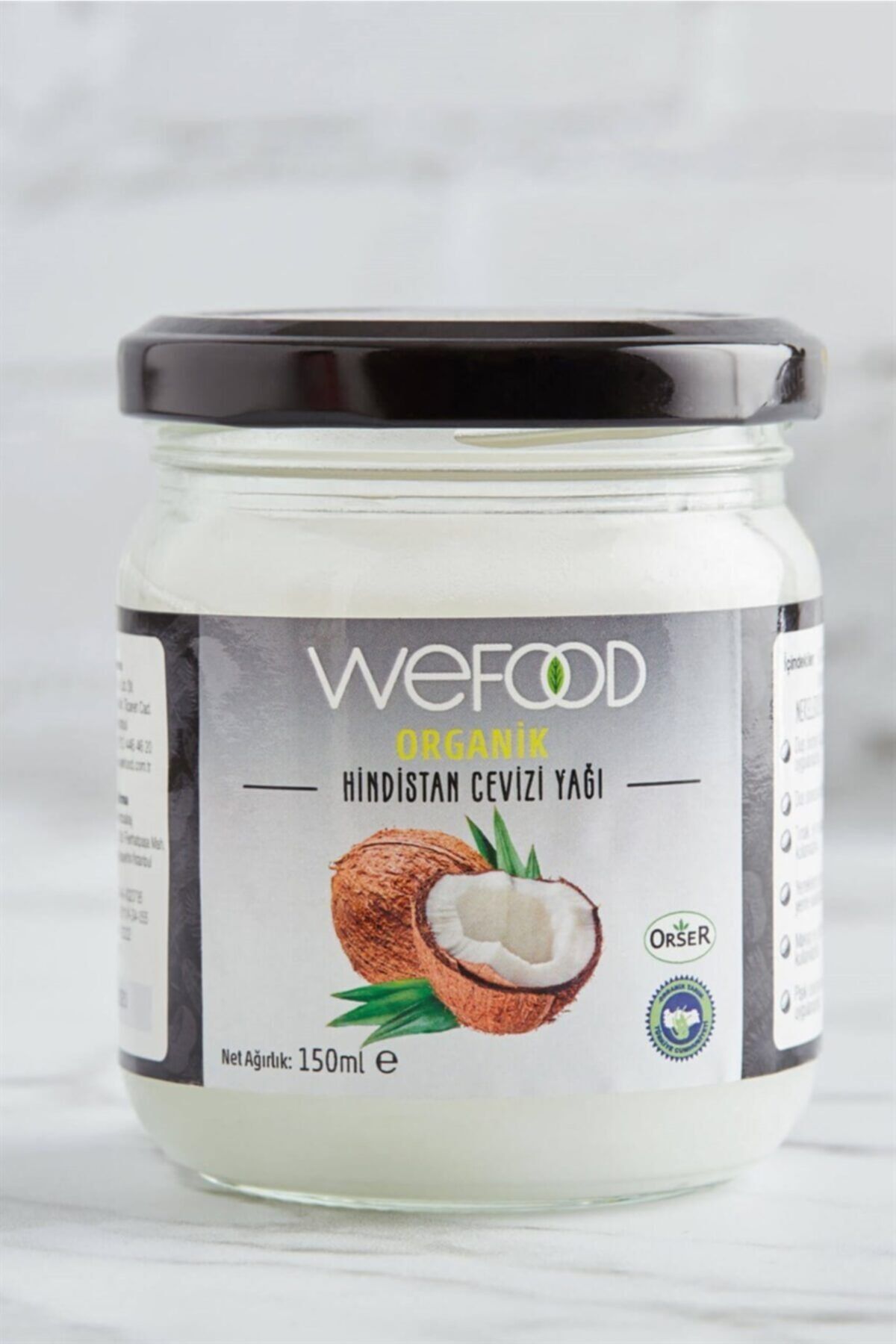 Wefood Organik Hindistan Cevizi Yağı 150 ml