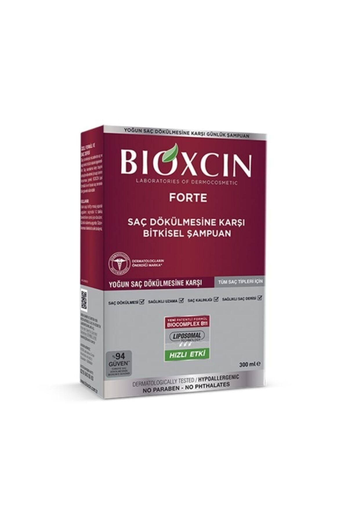 Bioxcin Şampuan Forte Tüm Saçlara 300 Ml