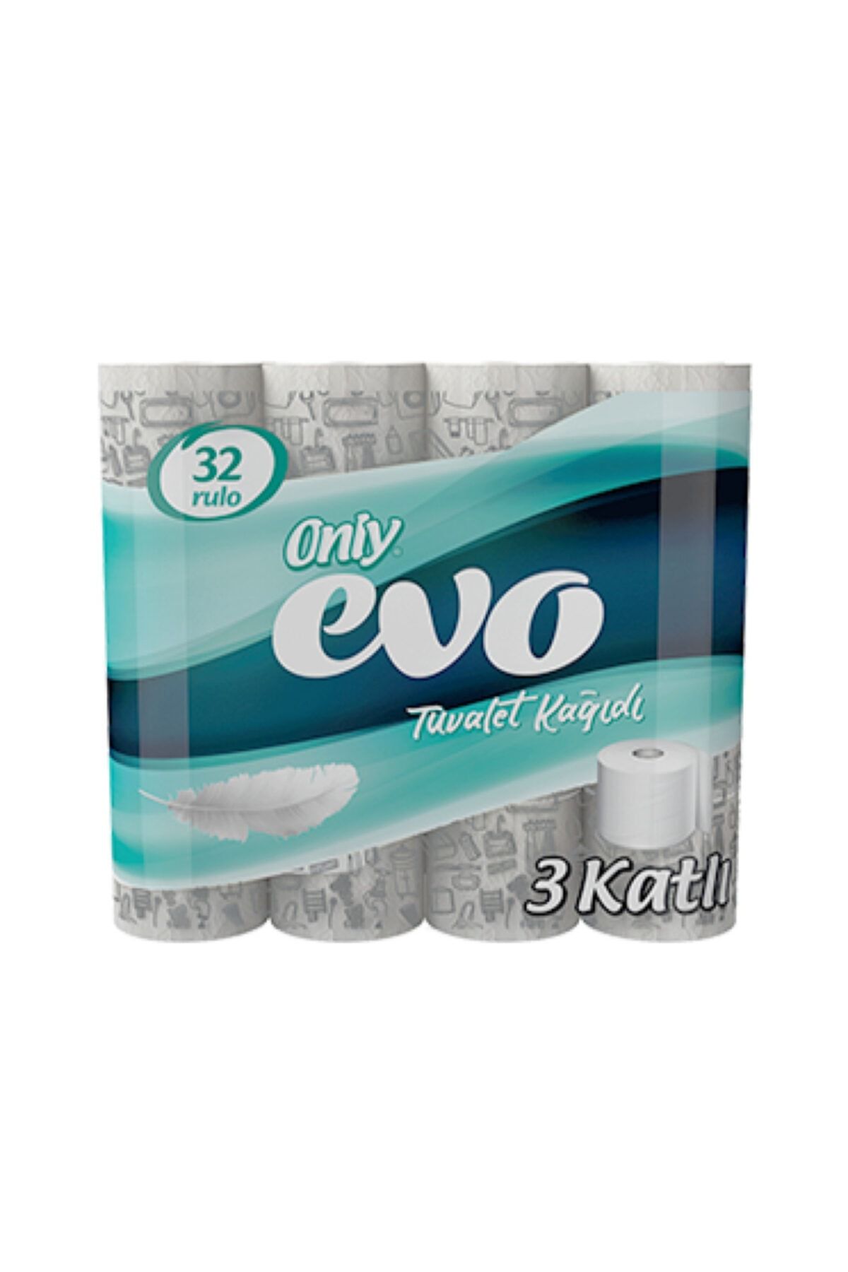 Only Evo Rulo Tuvalet Kağıdı / 3 Kat / 32'li Paket