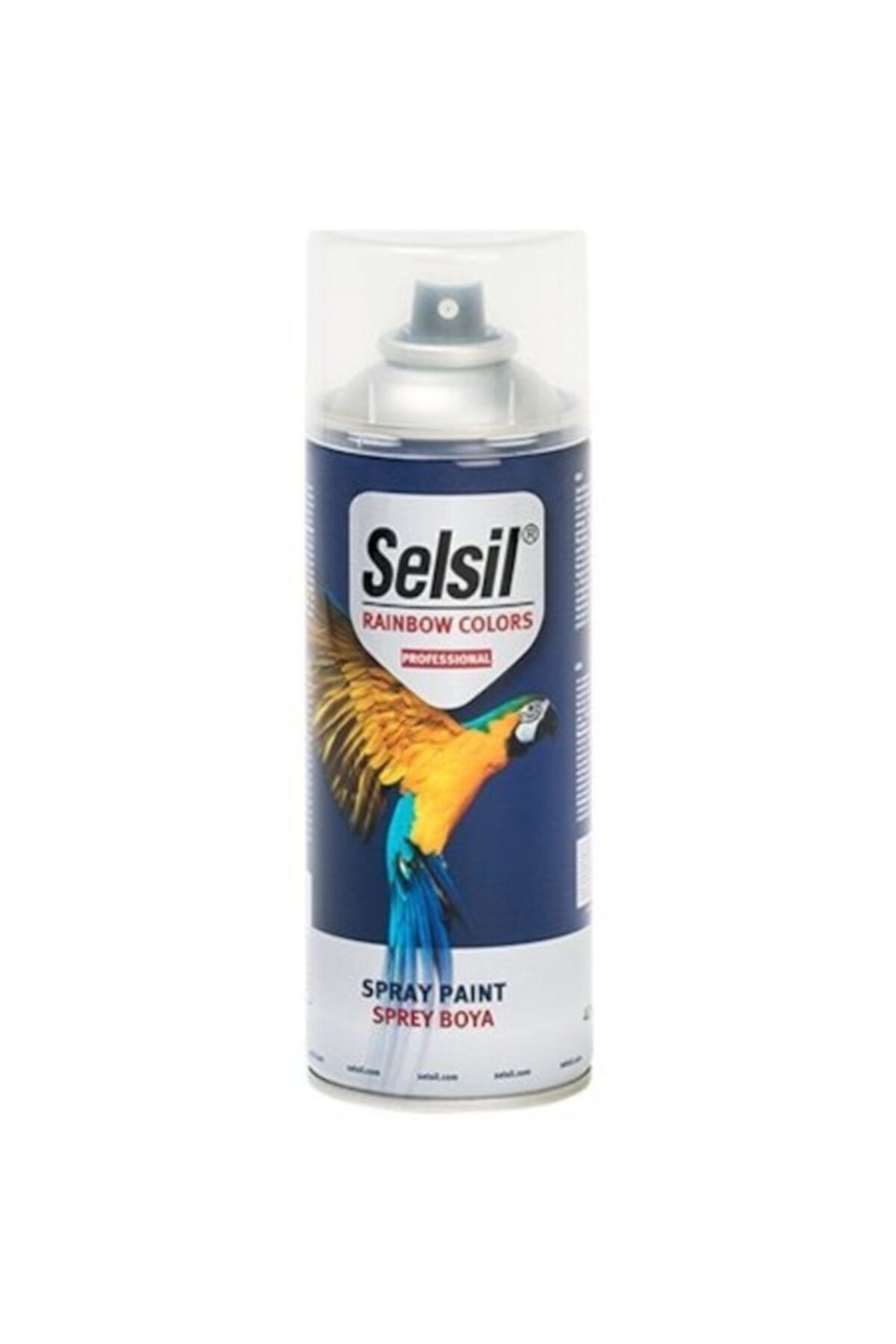 Selsil Rainbow 400 ml Sprey Boya Siyah Parlak