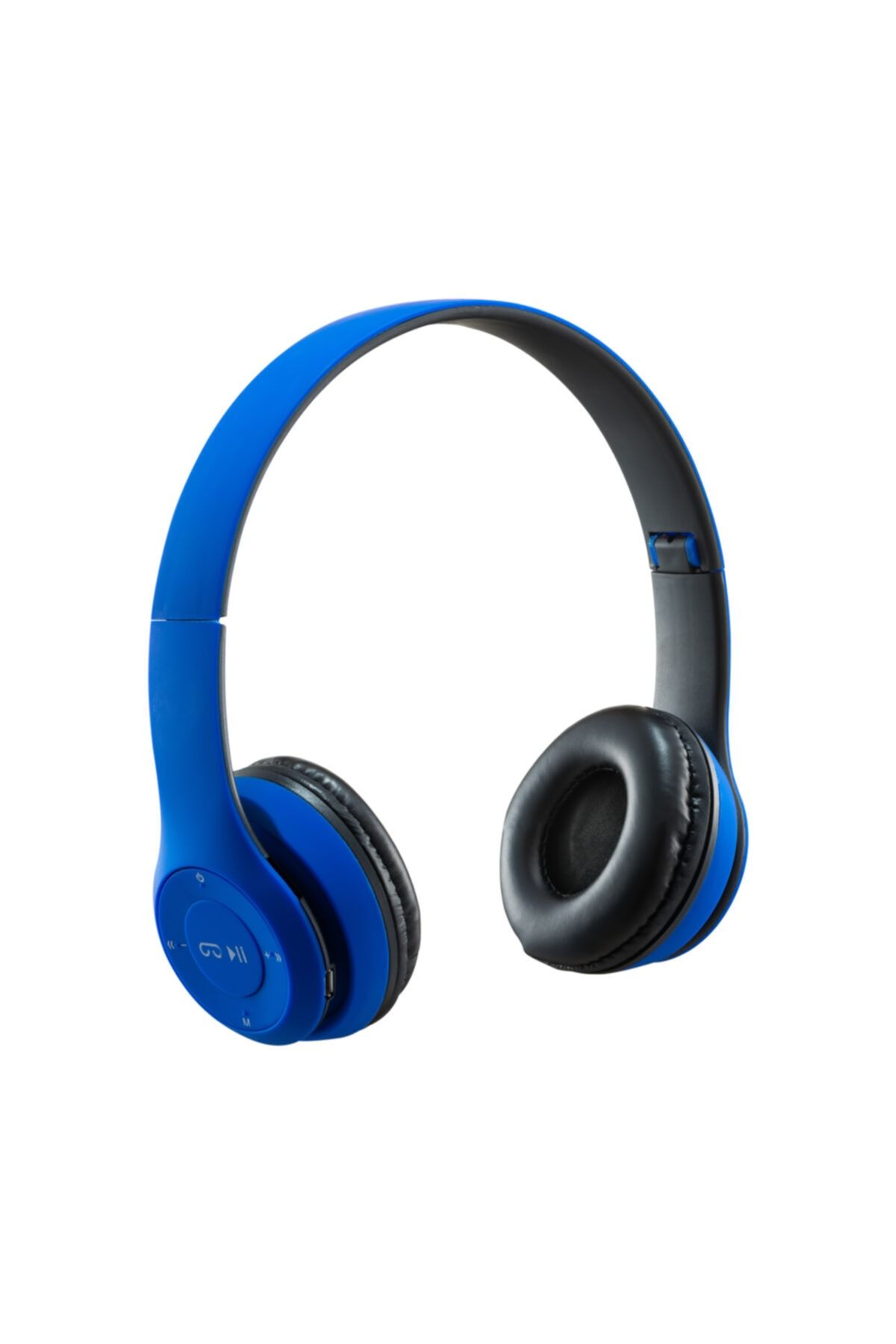 MF PRODUCT Acoustic 0131 Mikrofonlu Kulak Üstü Kablosuz Bluetooth Kulaklık Mavi