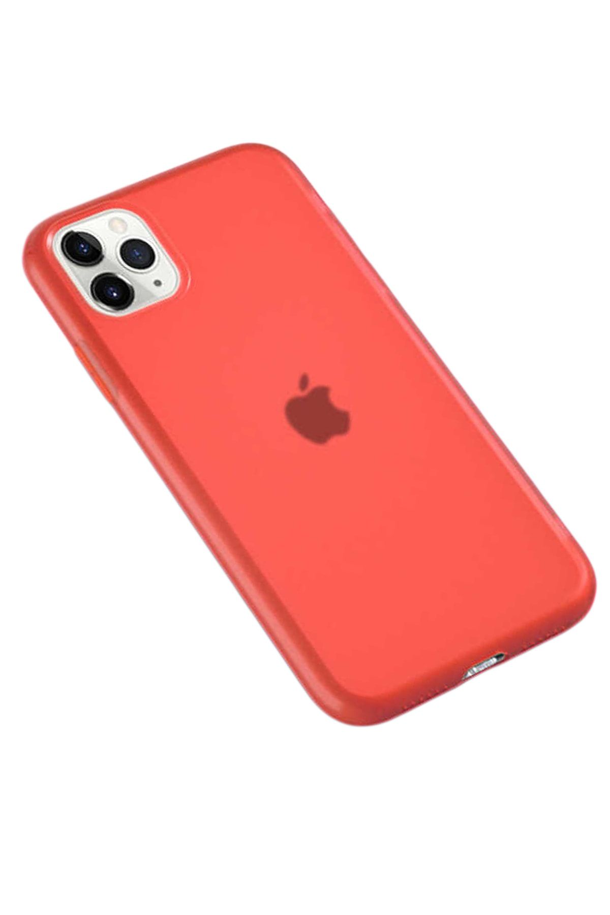 Elfia Iphone 11 Pro Kılıf Şeffaf Renkli Silikon Koruma