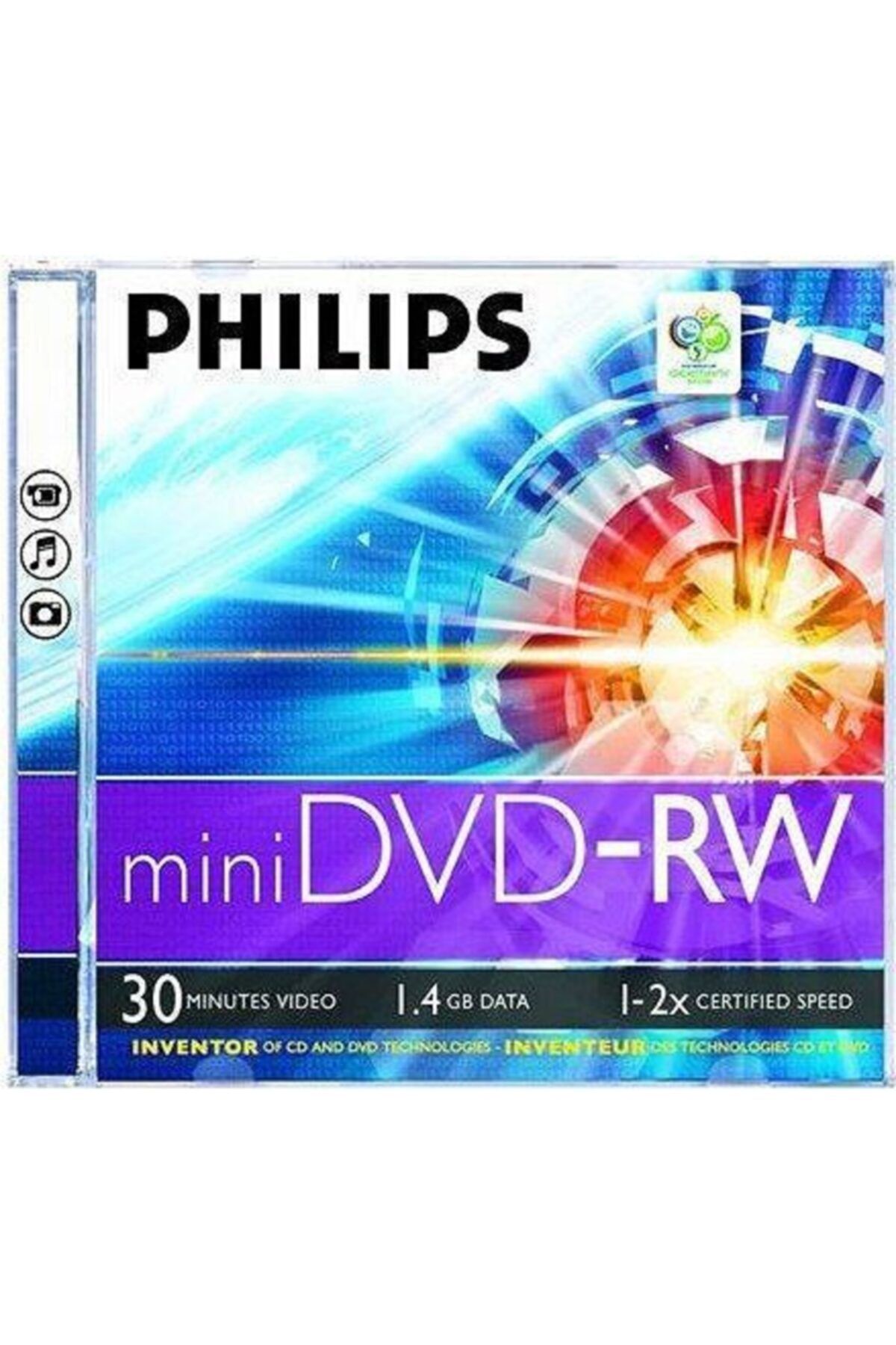 Philips Mını Dvd-rw Kamera Için 1.4gb 30min